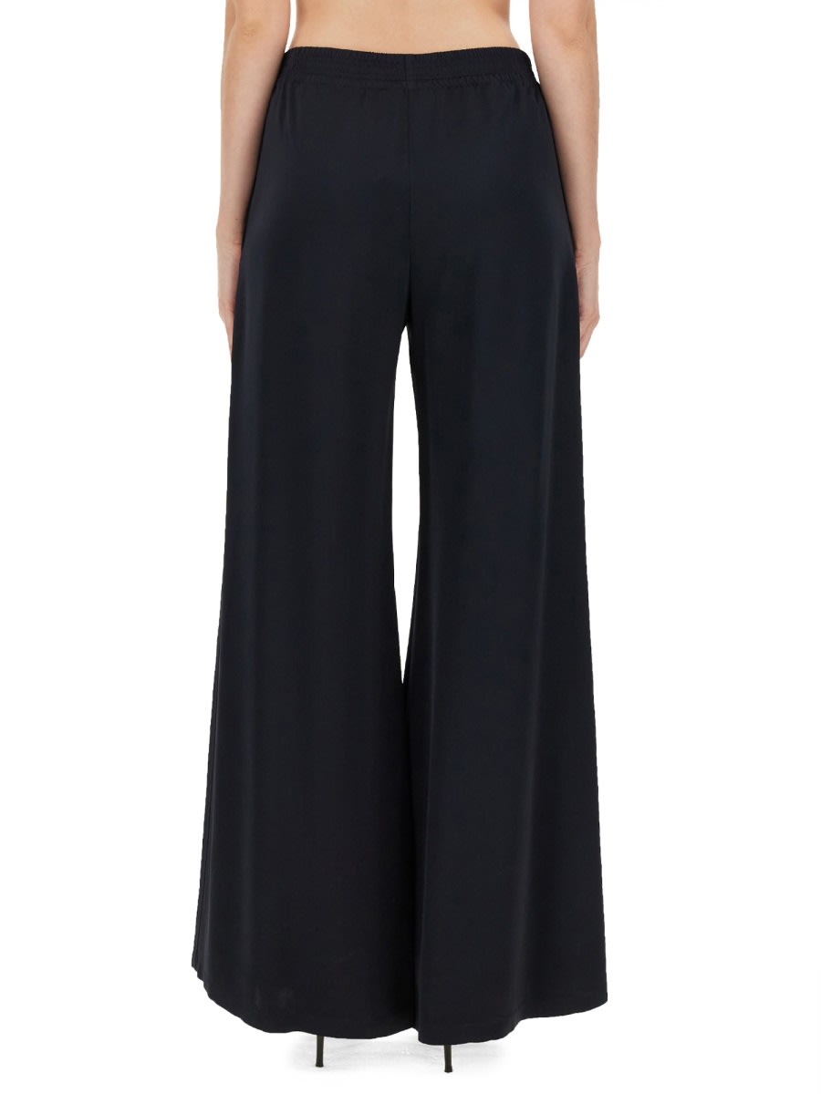 Shop Fabiana Filippi Wide Leg Pants In Blue