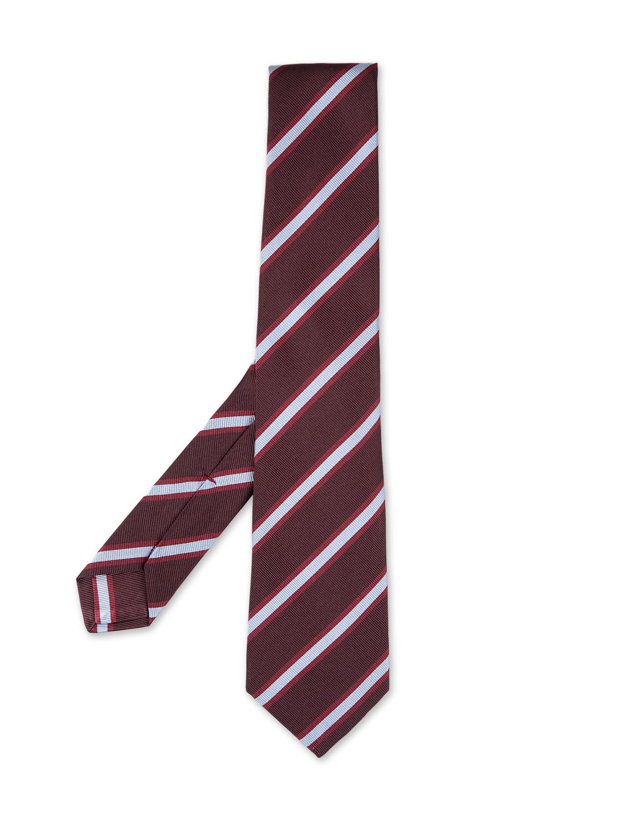 Brown Mogador Regimental Tie