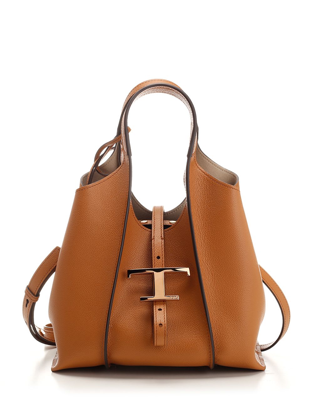 Shop Tod's T Timeless Shopping Bag In Brown