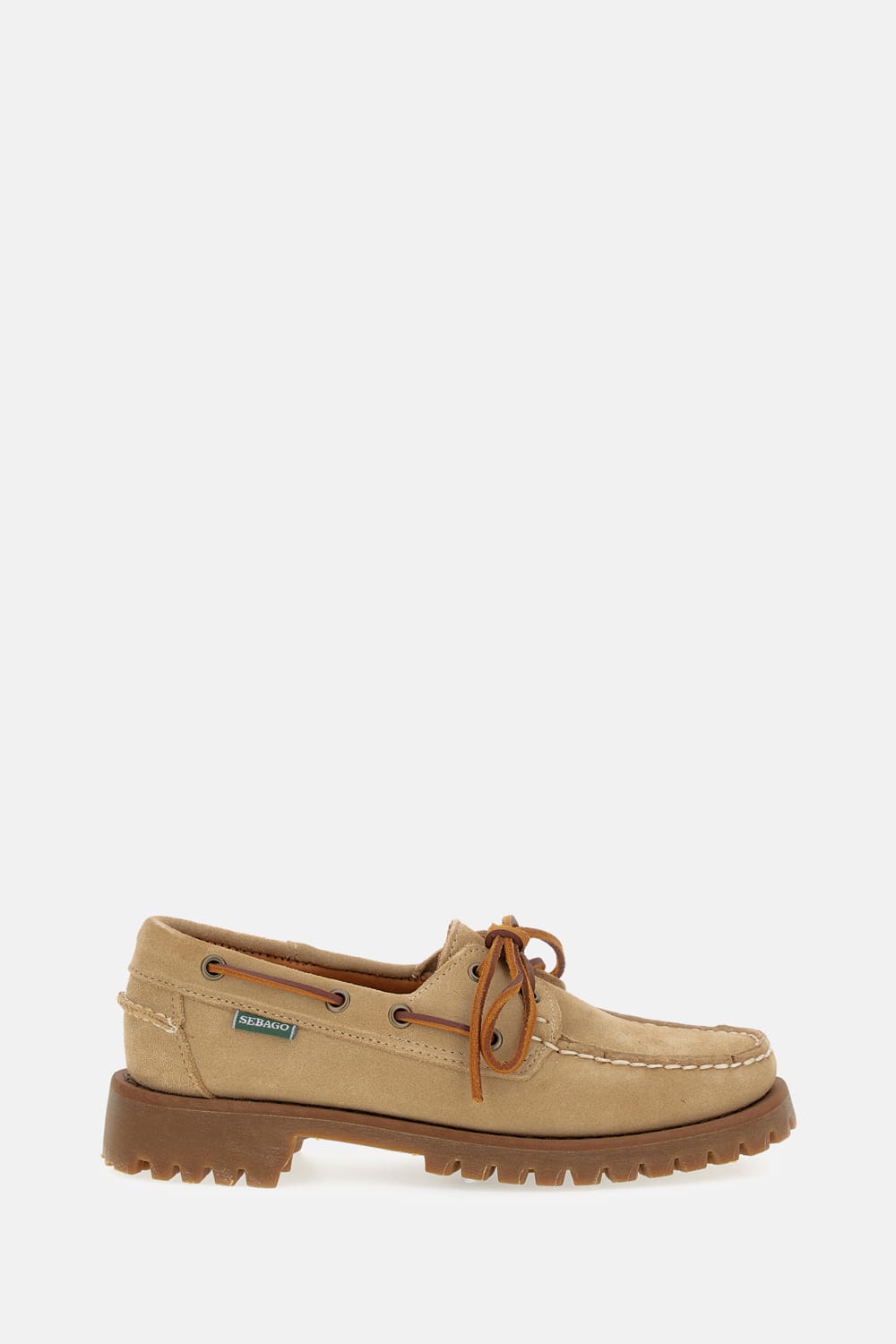 Sebago Ranger Suede Loafers For Women In Neutral