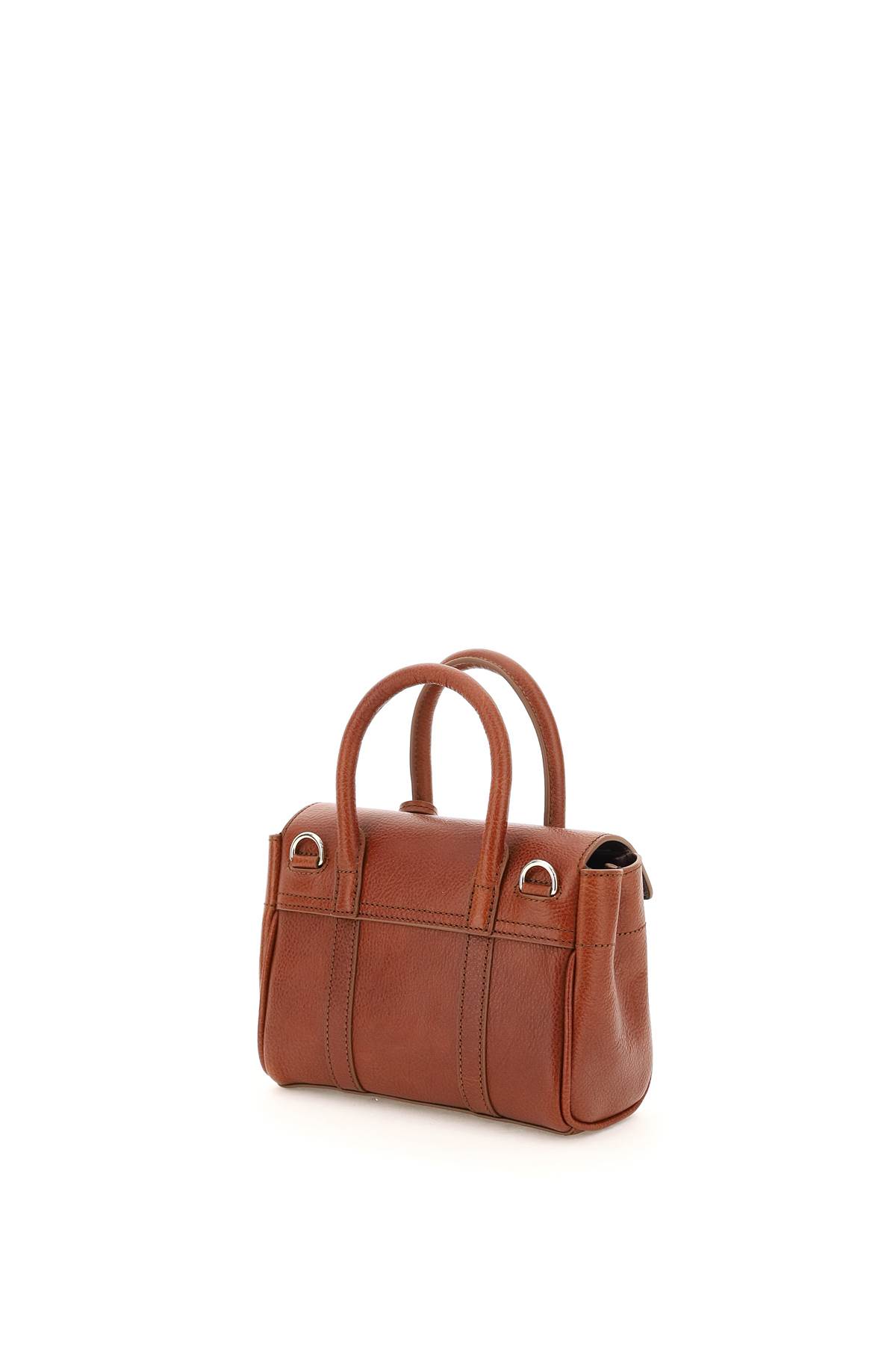 Shop Mulberry Bayswater Mini Bag In Oak (brown)