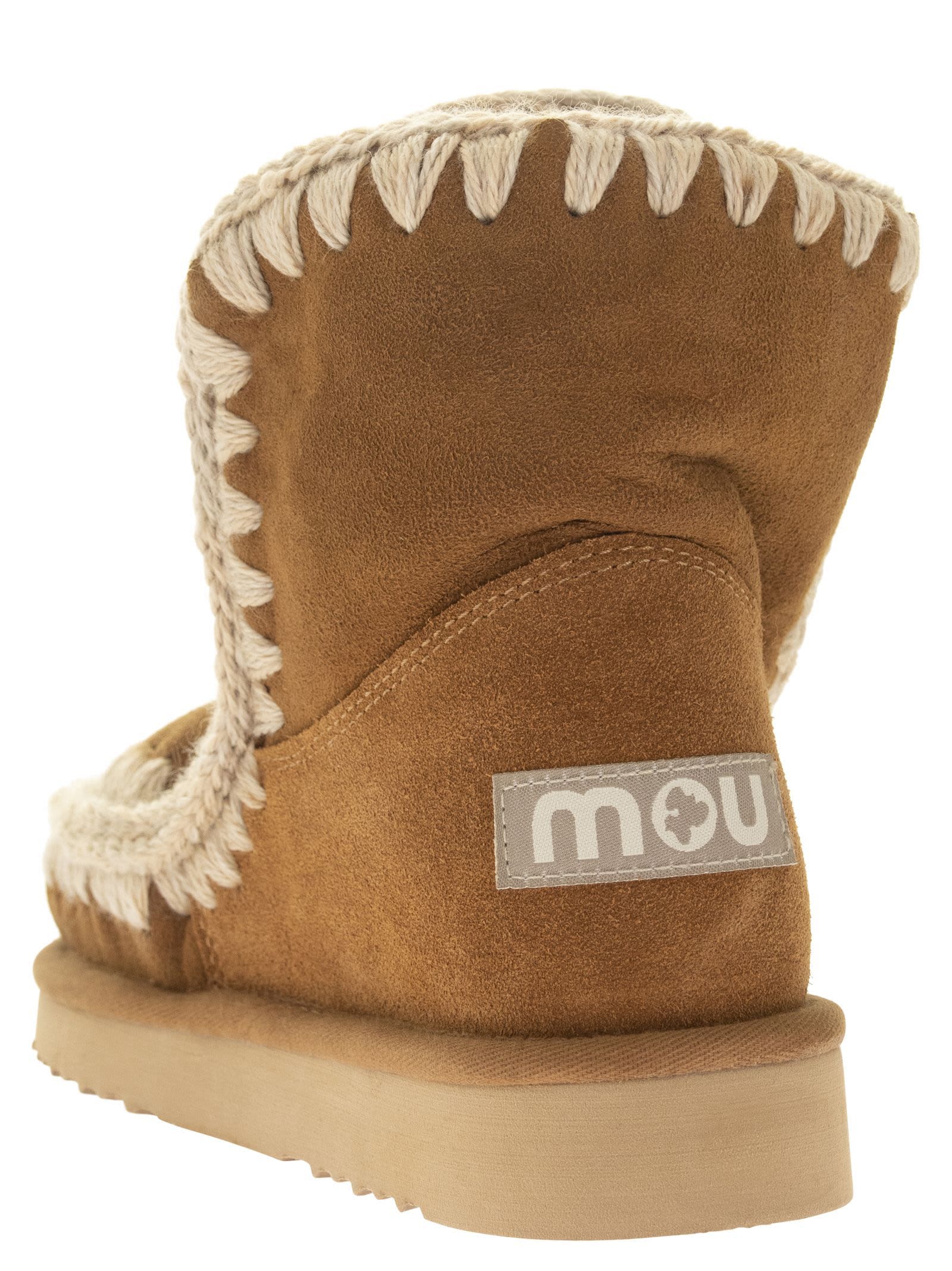 Shop Mou Eskimo 18 - Ankle Boot In Cognac