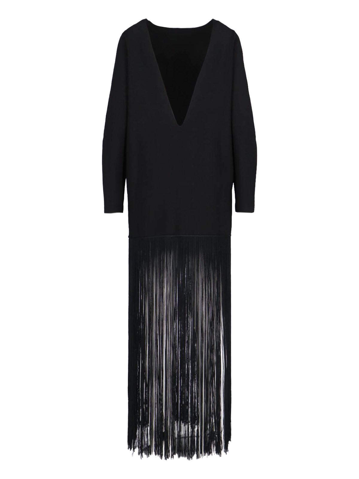 Khaite Minter Maxi Dress In Black