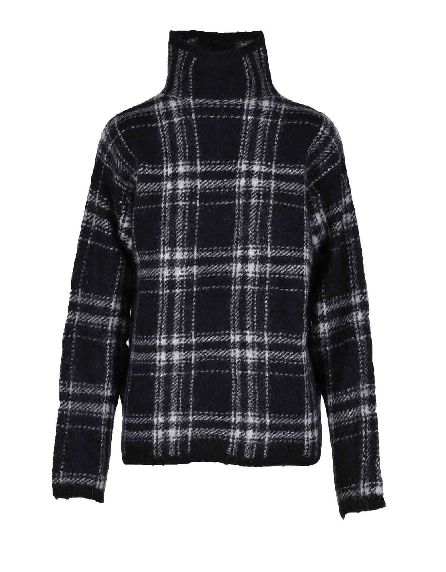 Max Mara Womens Black / Gray Sweater