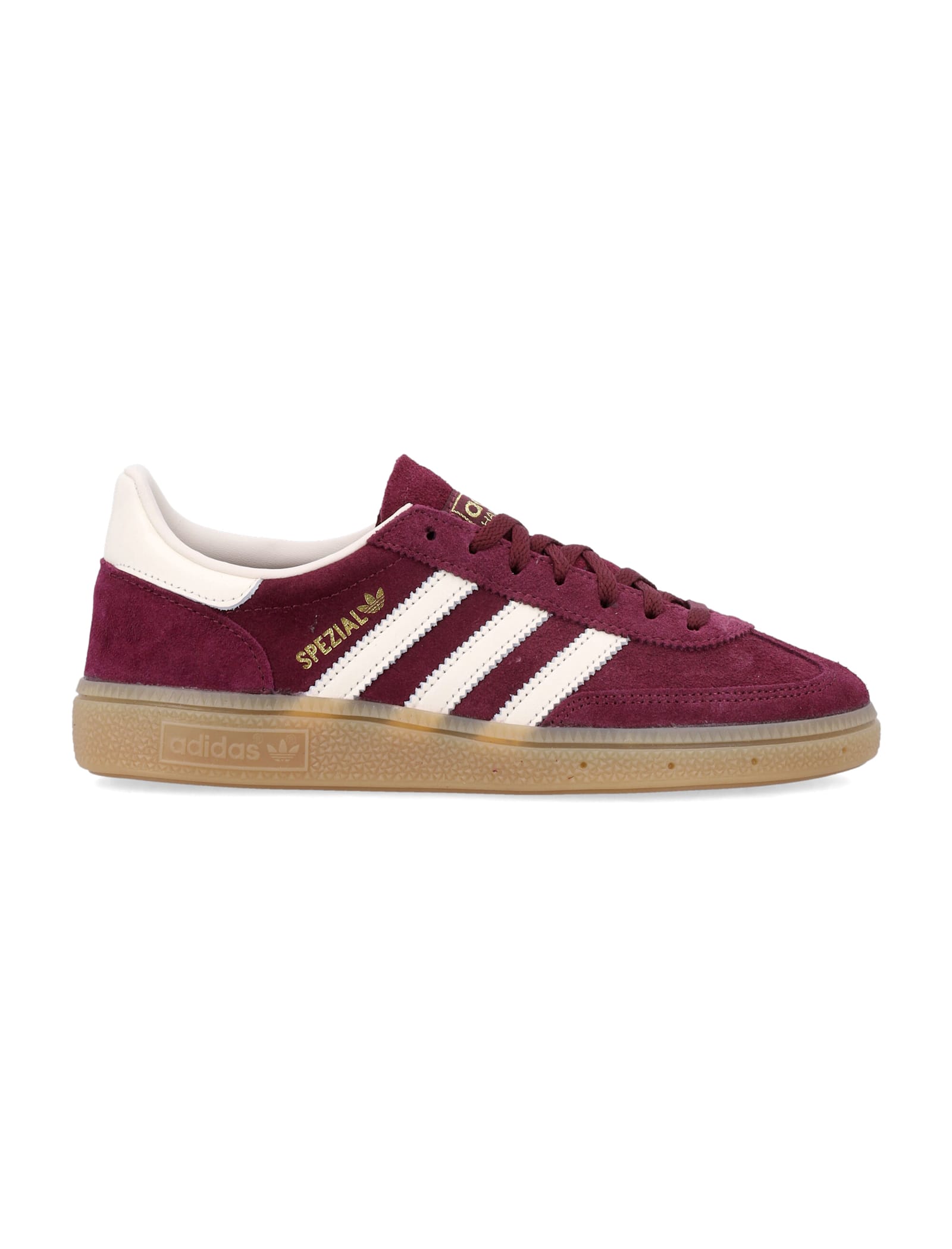 Adidas Originals Maroon Handball Spezial Womans Sneakers In Brown