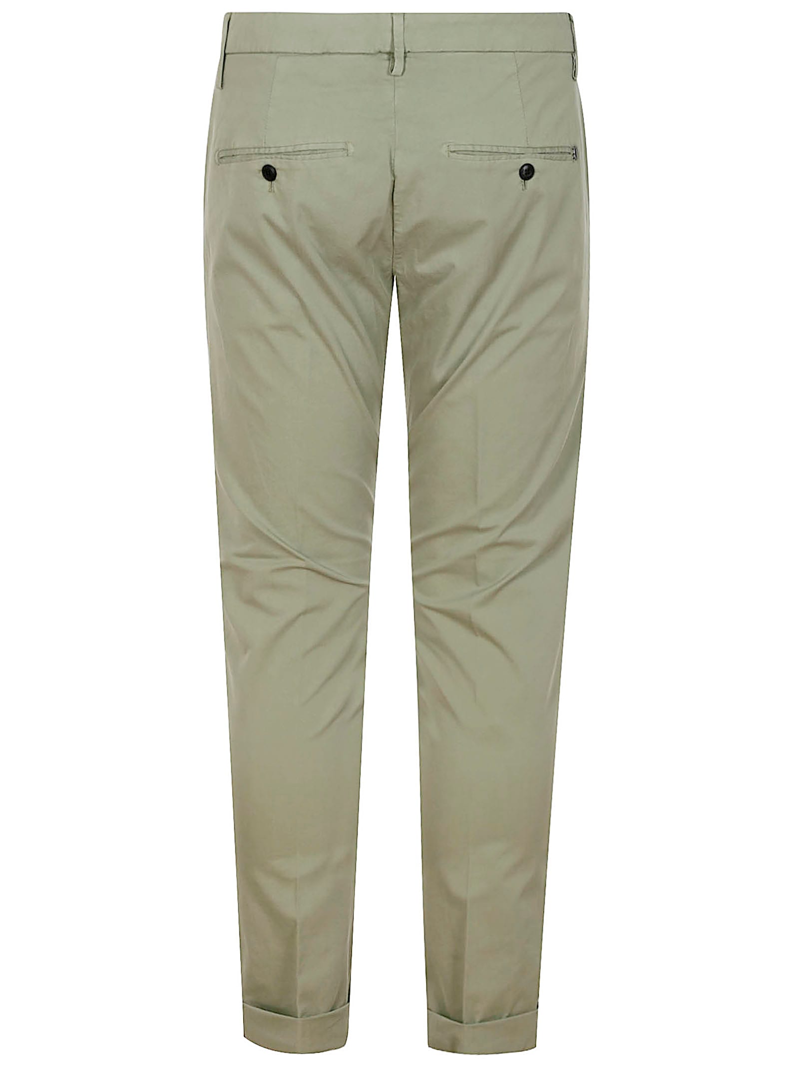 Dondup Gaubert Cotton Trousers In Green