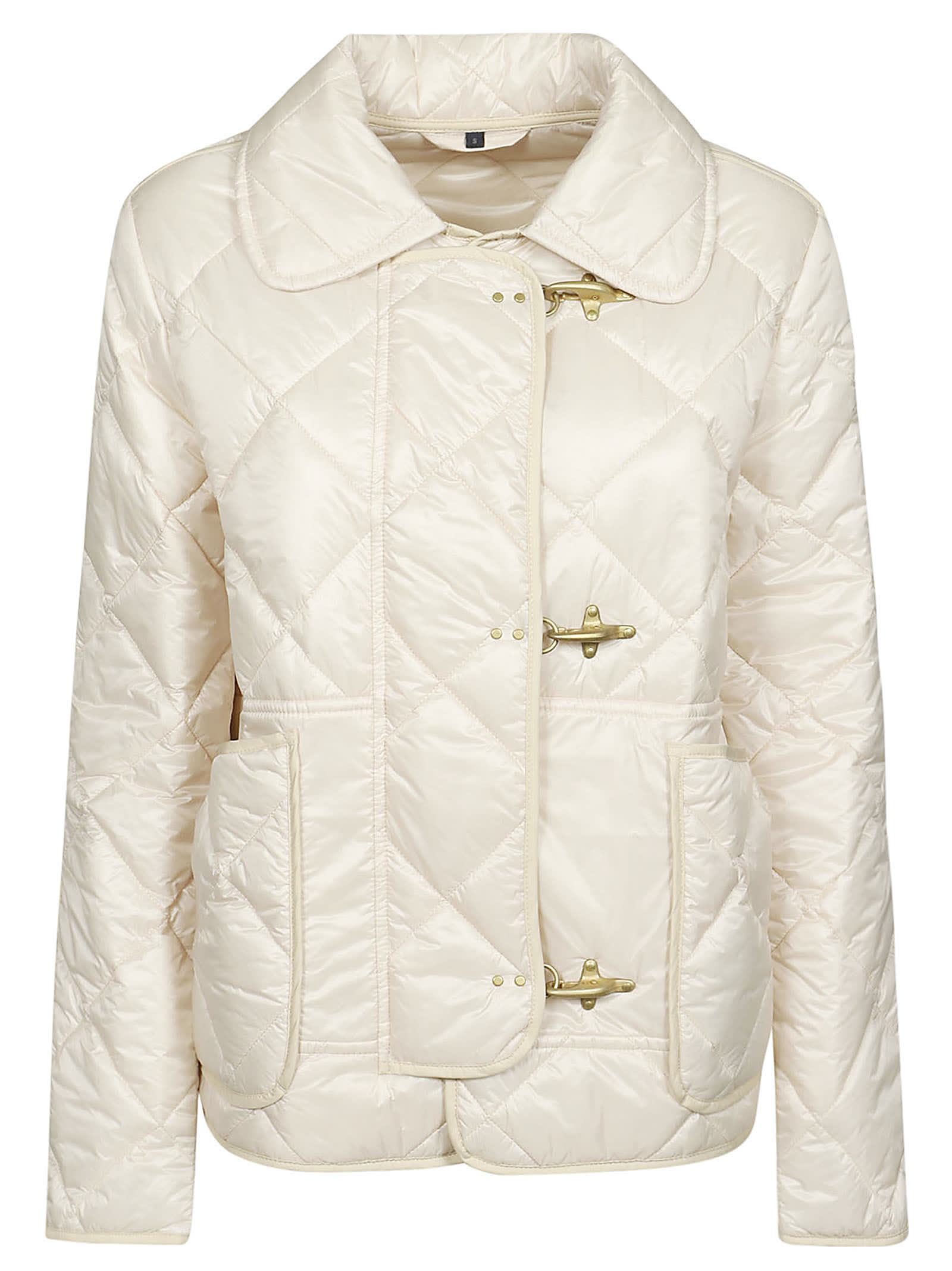 Shop Fay Mini 3 Ganci Down Jacket In White