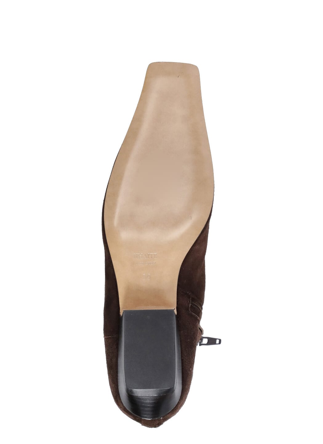 Shop Khaite Pointed Toe Boots In Brown