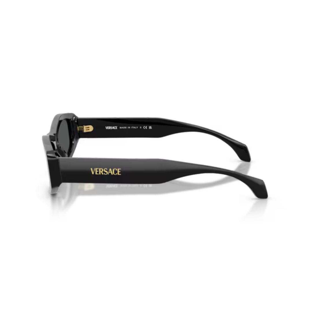 Versace Signature Sunglasses In Black