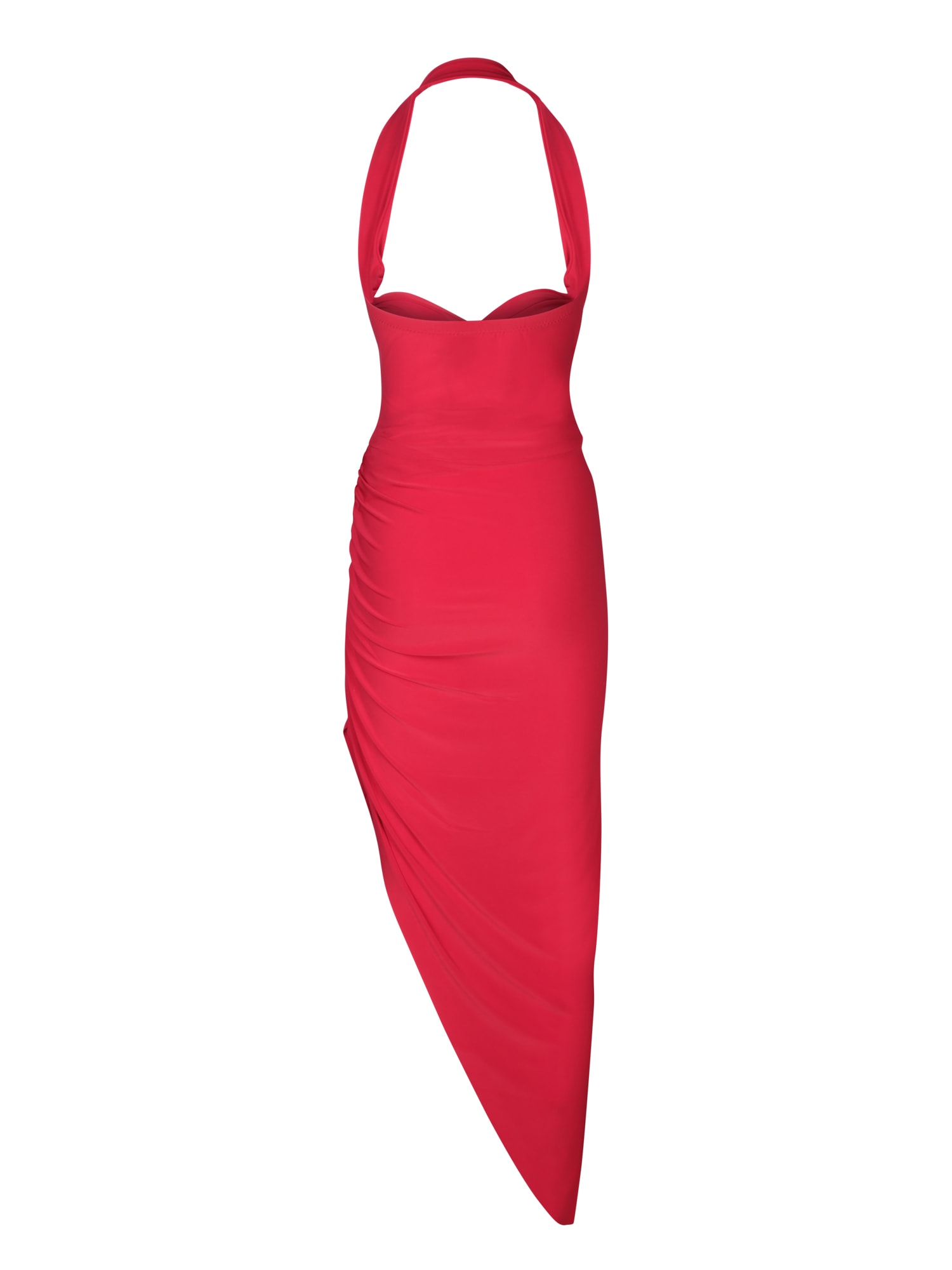 Shop Norma Kamali Cayla Red Dress