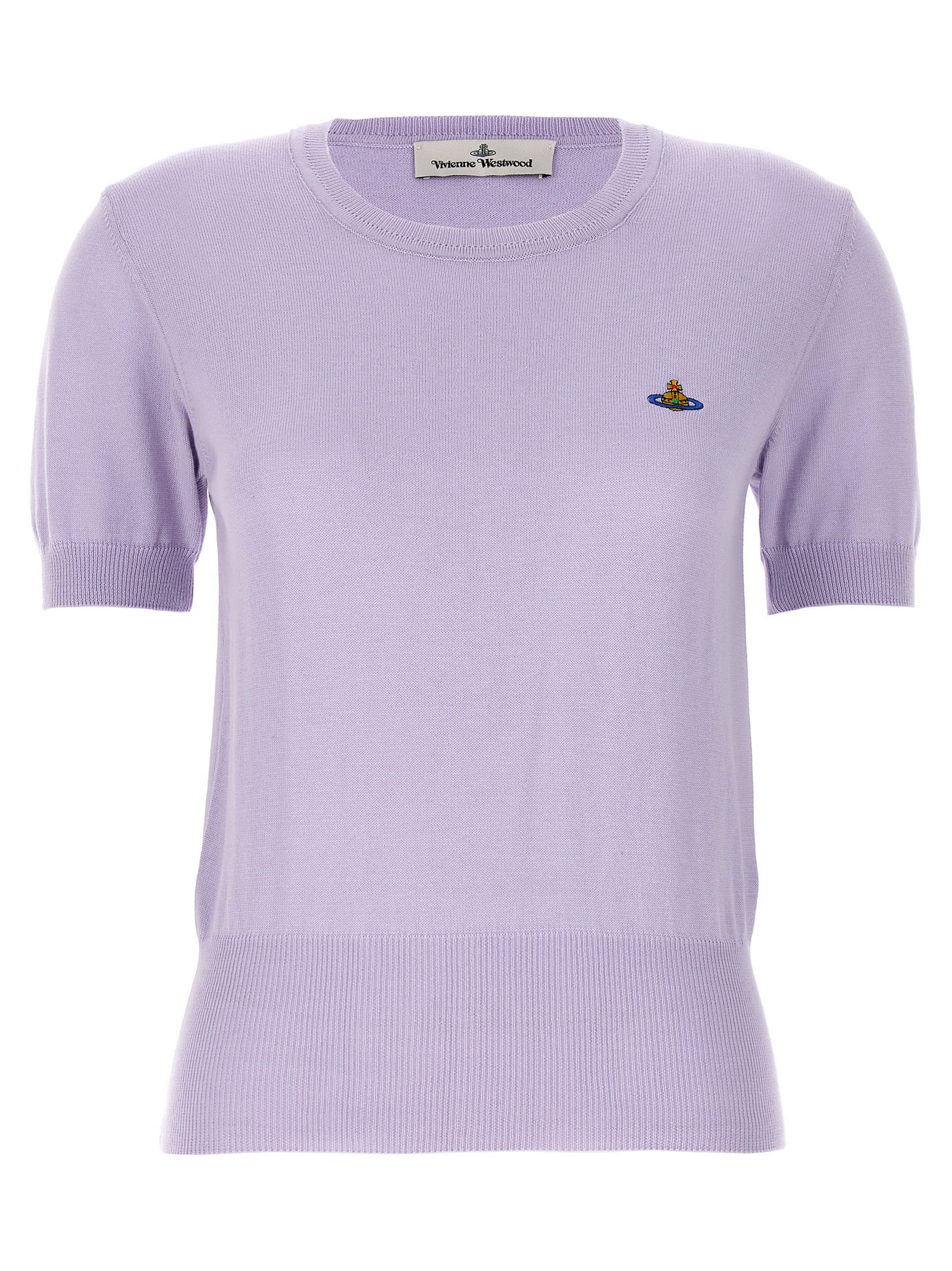 Shop Vivienne Westwood Bea Sweater In Purple