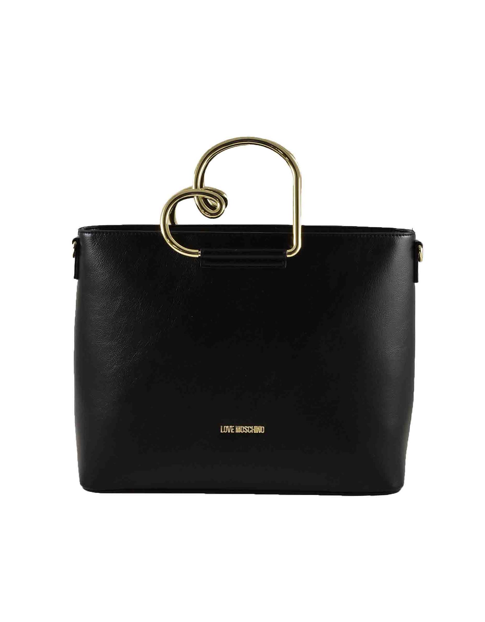 Love Moschino Womens Black Handbag