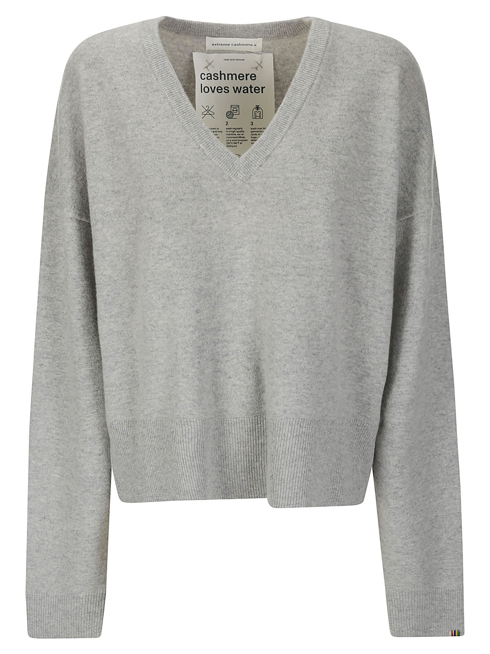 Extreme Cashmere Clash In Grey