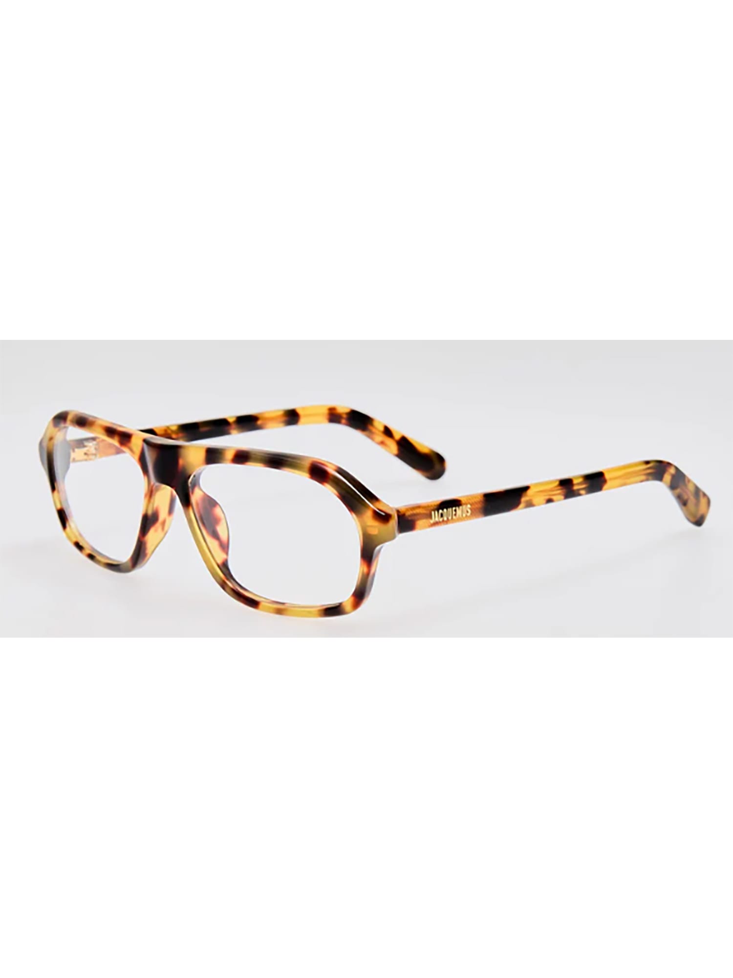 Jacquemus Becane Jac127/2 Eyewear In Brown