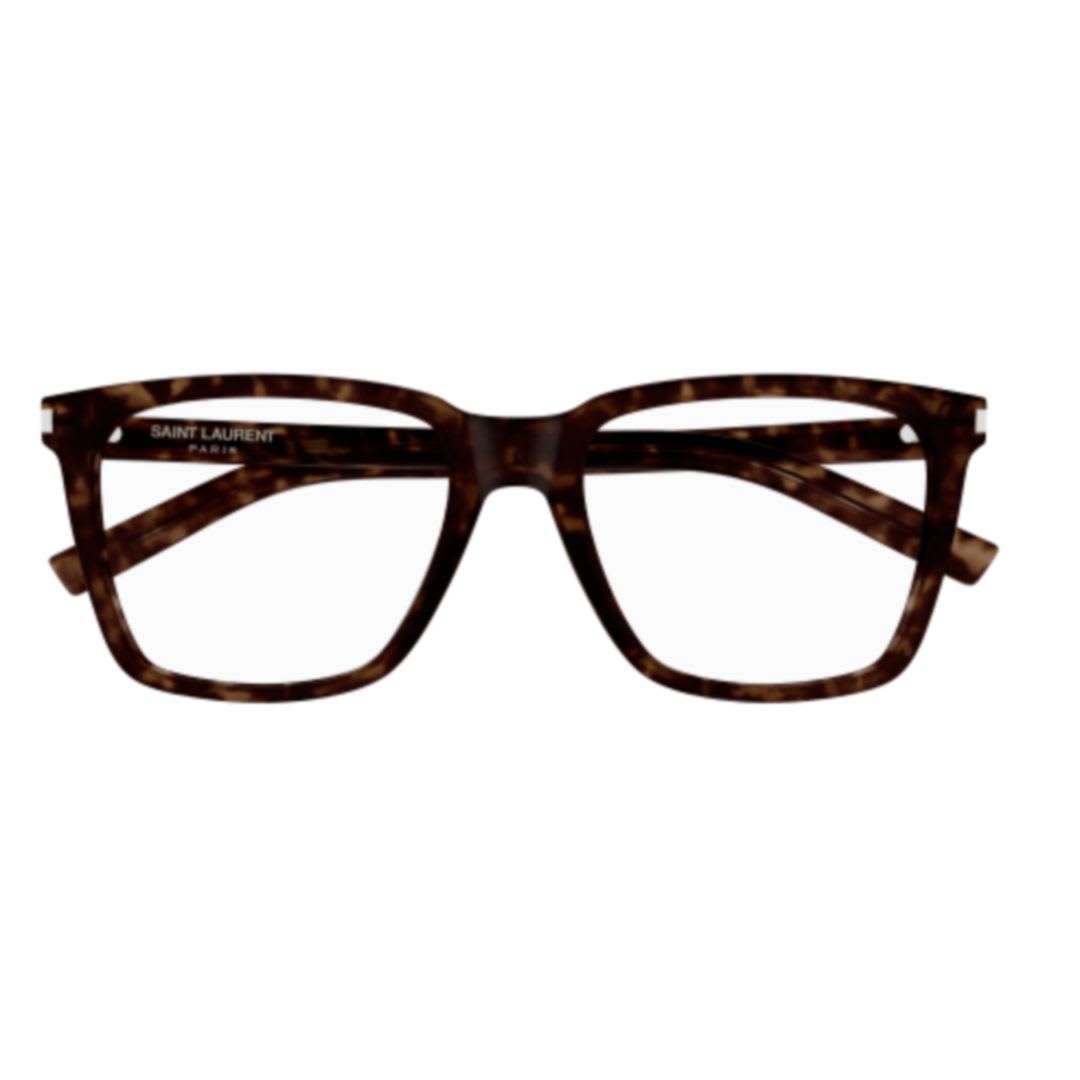 Shop Saint Laurent Sl 717lim-002 Havana-havana-transparent