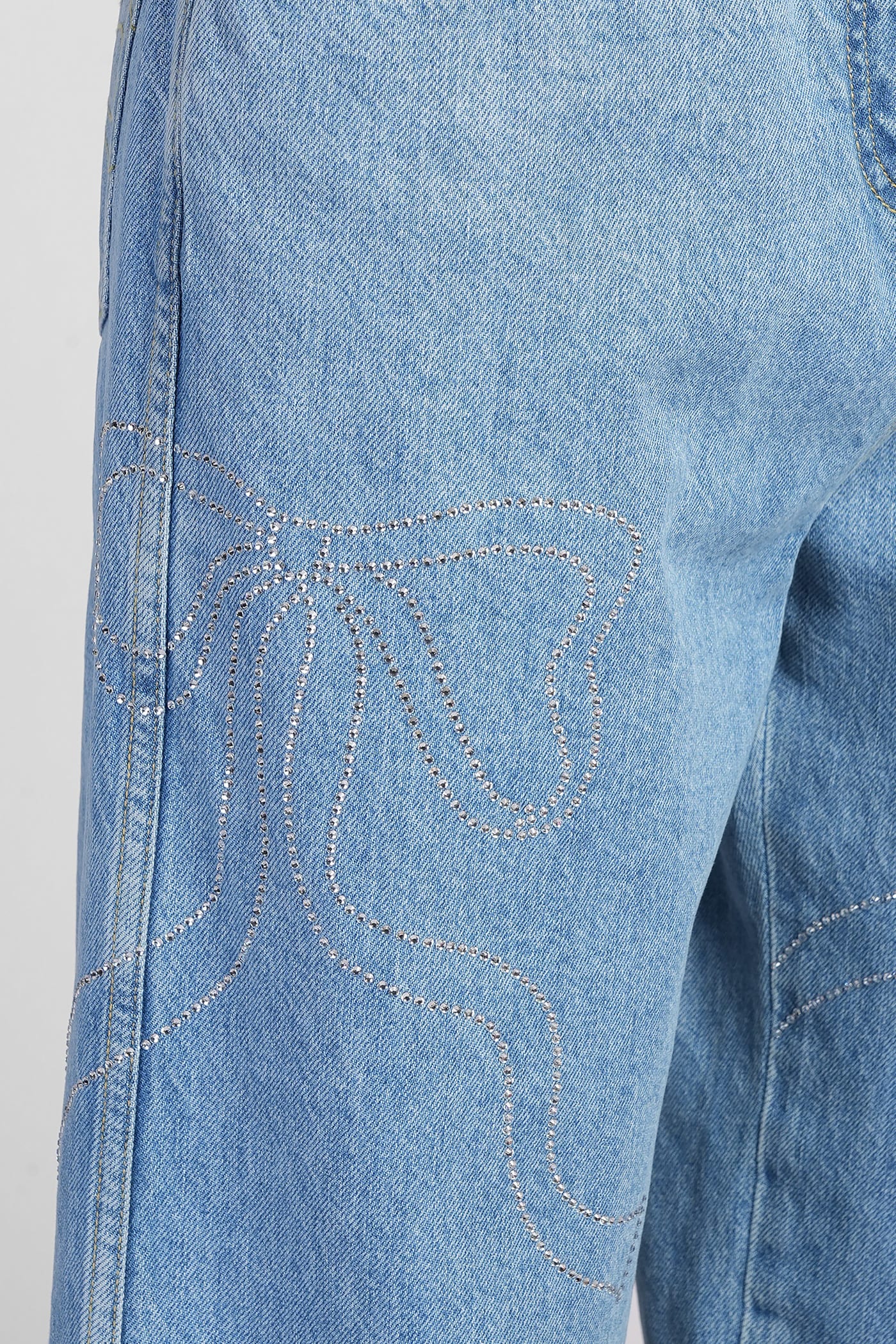 Mach &amp; Mach Jeans In Blue Denim