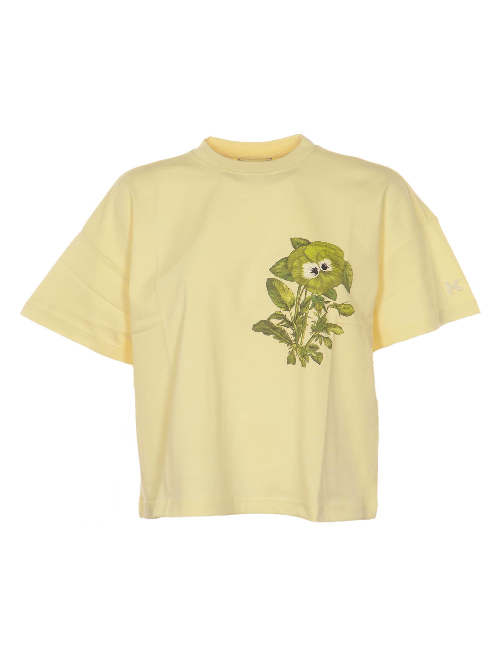 Kenzo Placed Flower Boxy T-shirt