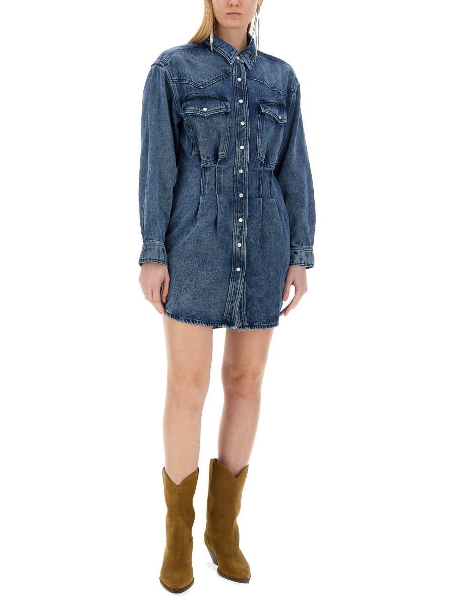 Isabel Marant Liliko Chemis In Blue