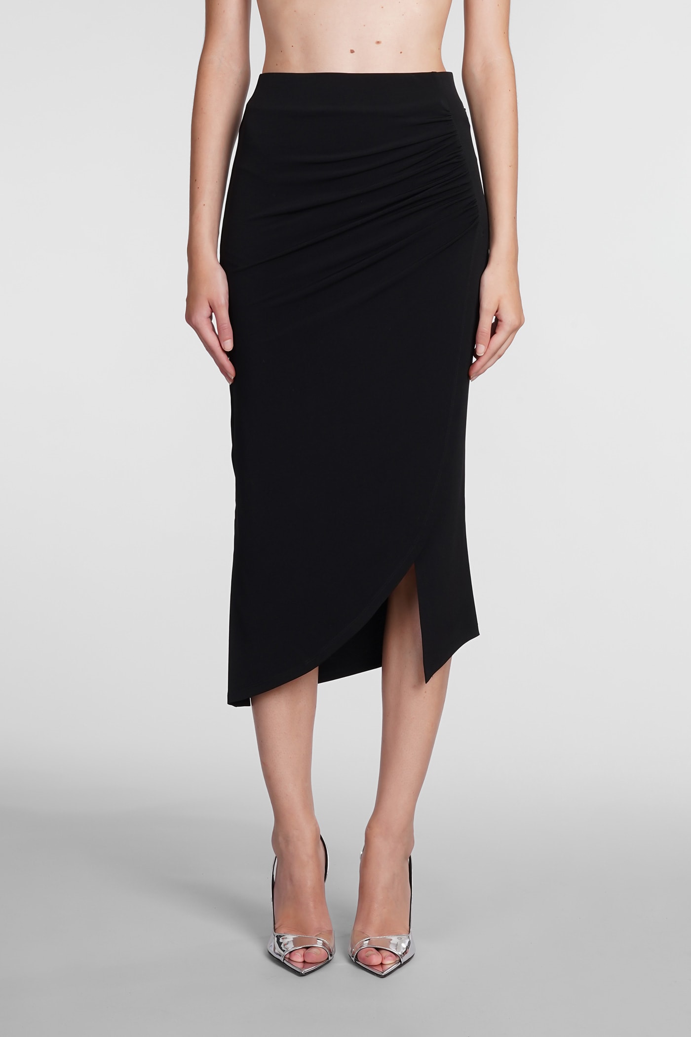 Hervé Léger Skirt In Black Polyester