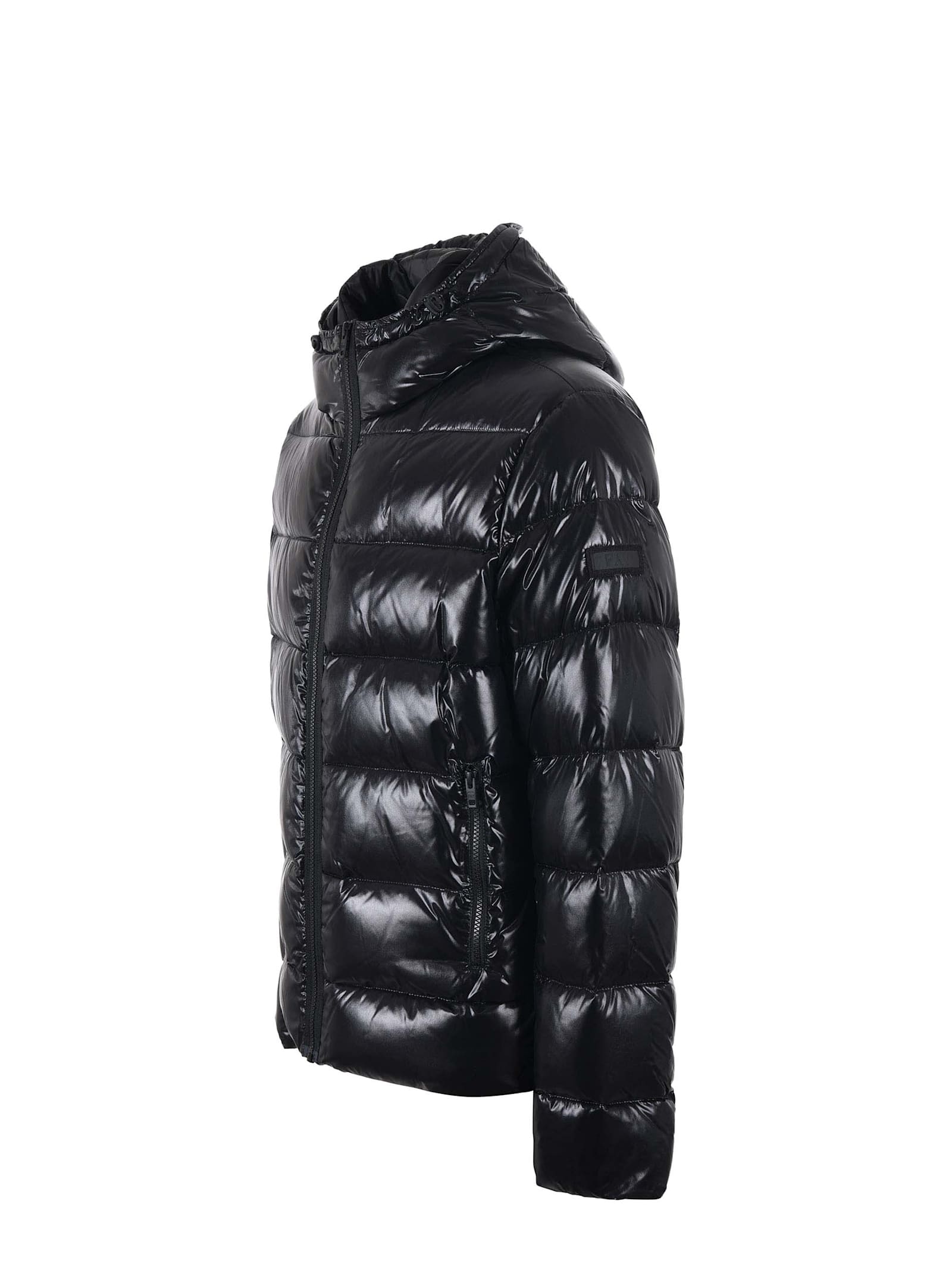 Shop Fay Down Jacket In Black