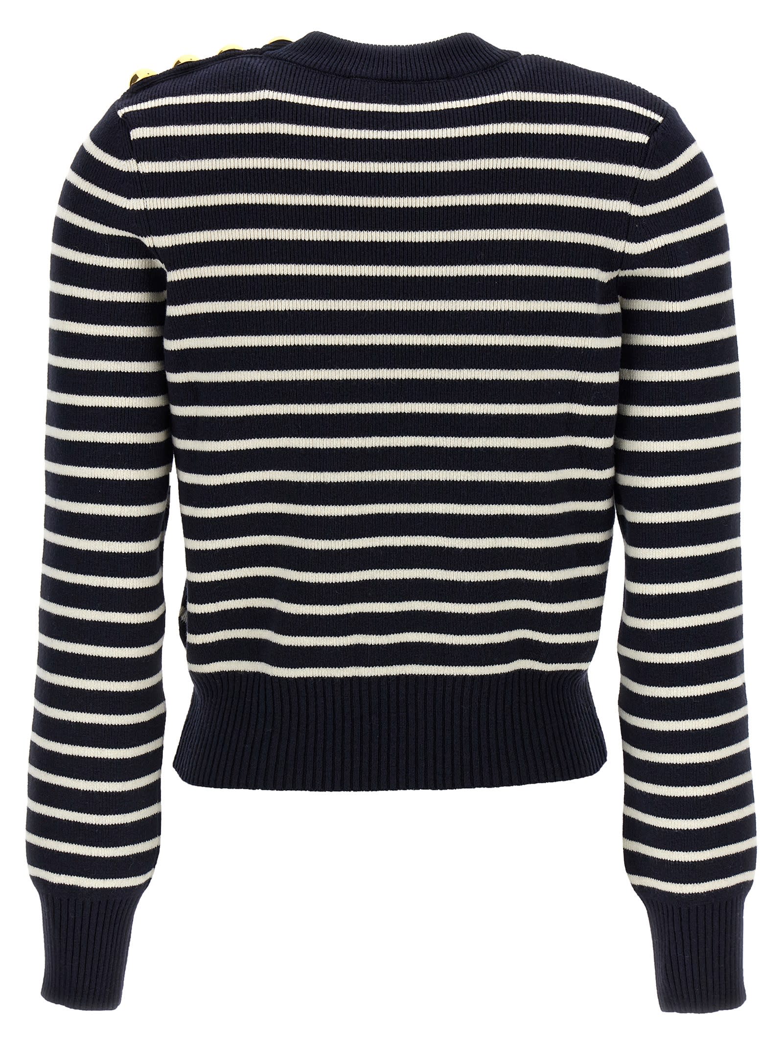 Shop Ami Alexandre Mattiussi Sailor Sweater In Blue