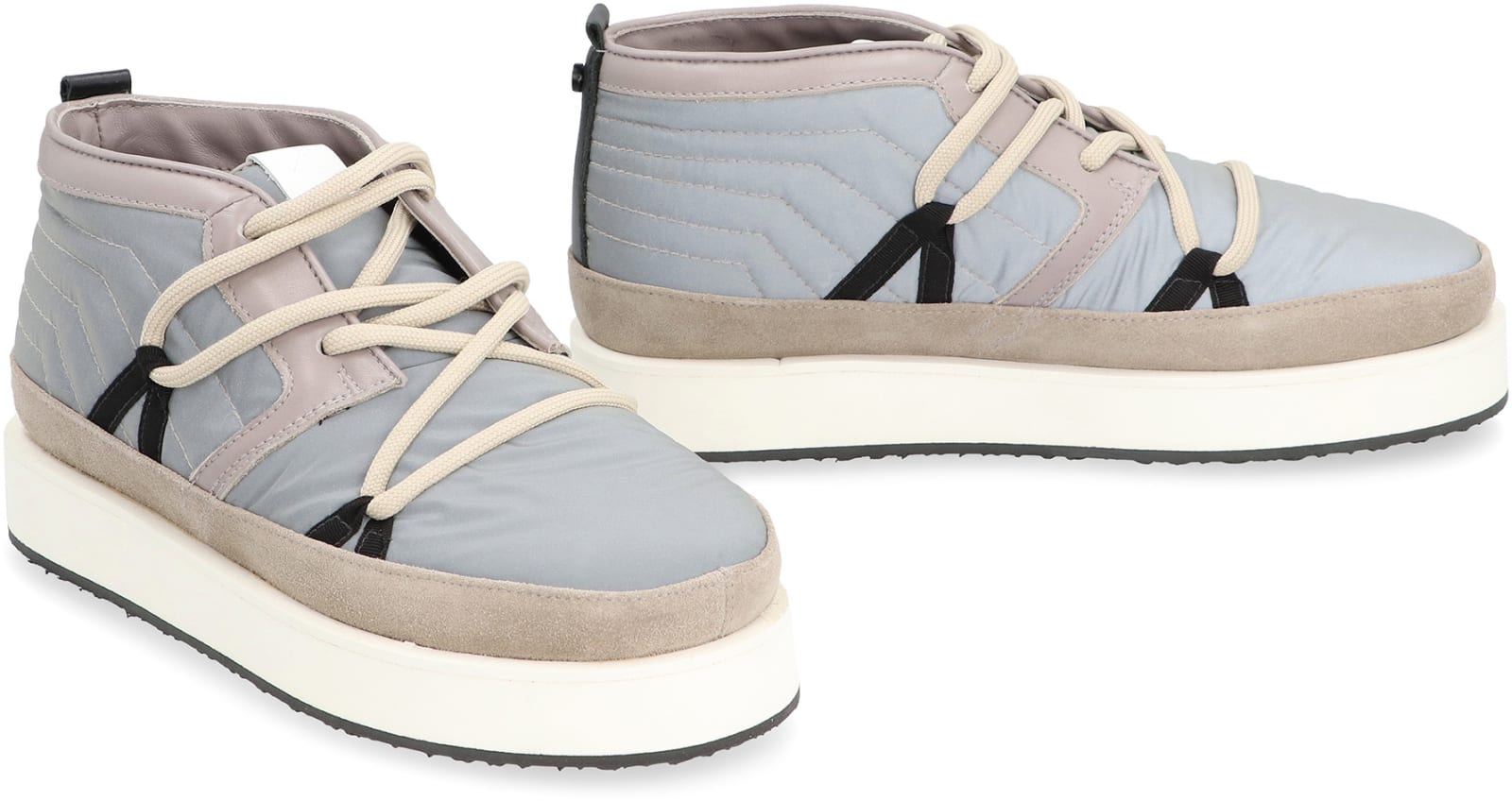 Volta Mid-top Sneakers In Grey