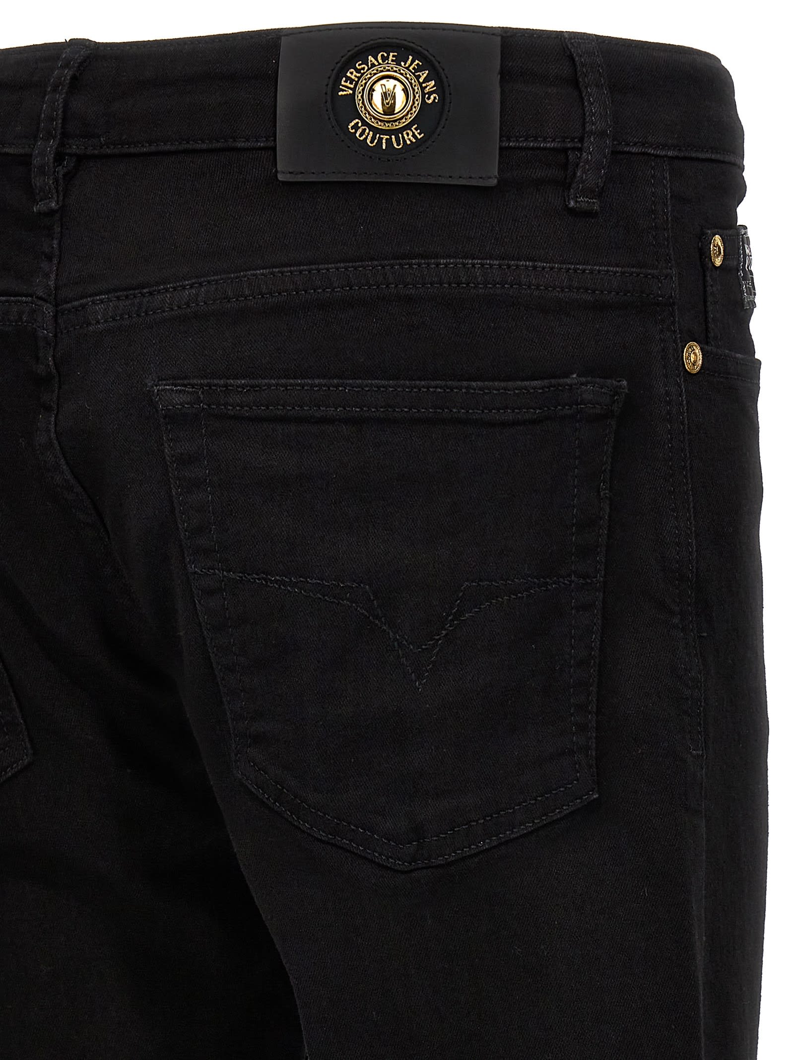 Shop Versace Jeans Couture Jreans Dundee In Black