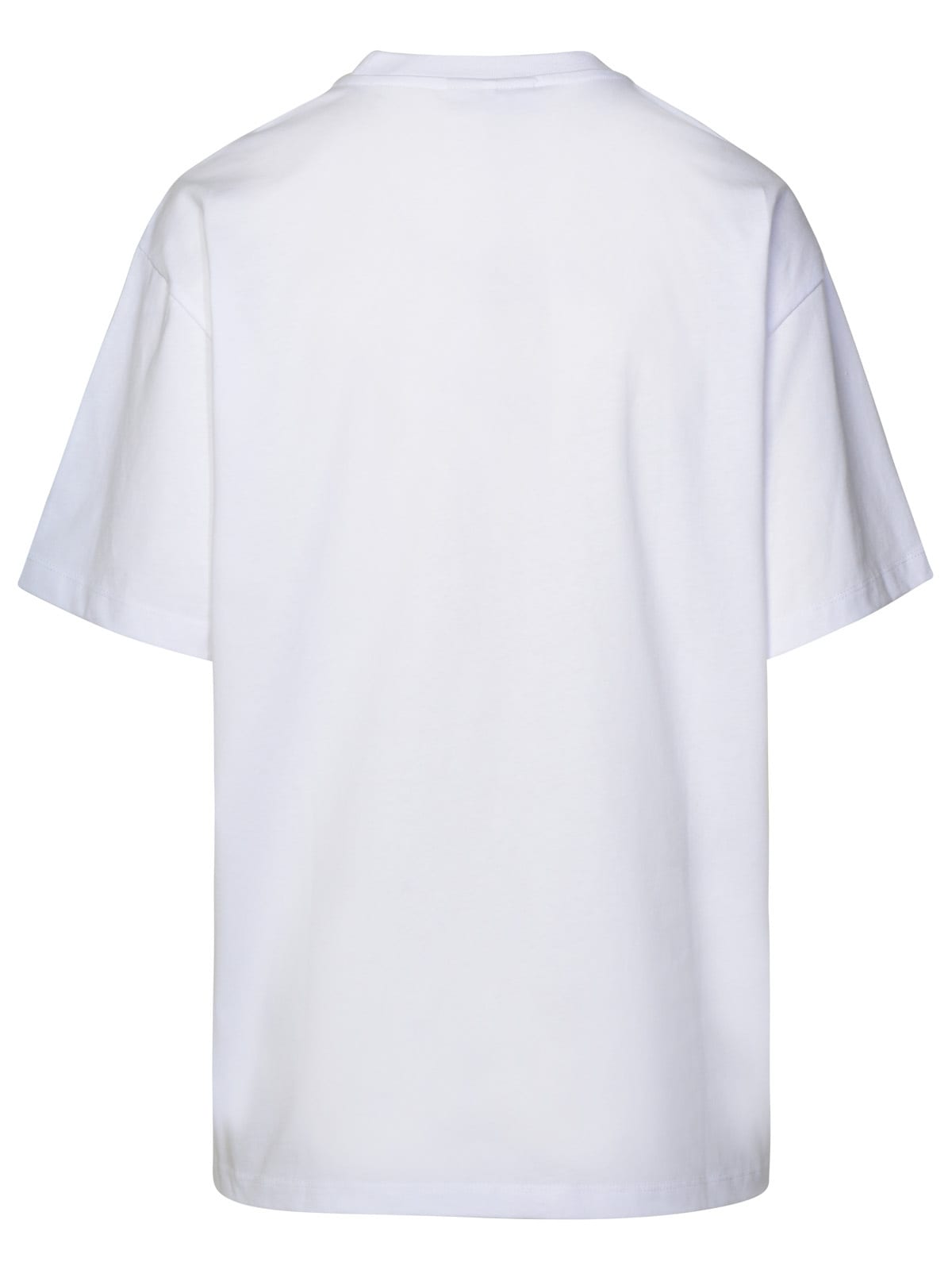 Shop Ganni White Cotton T-shirt