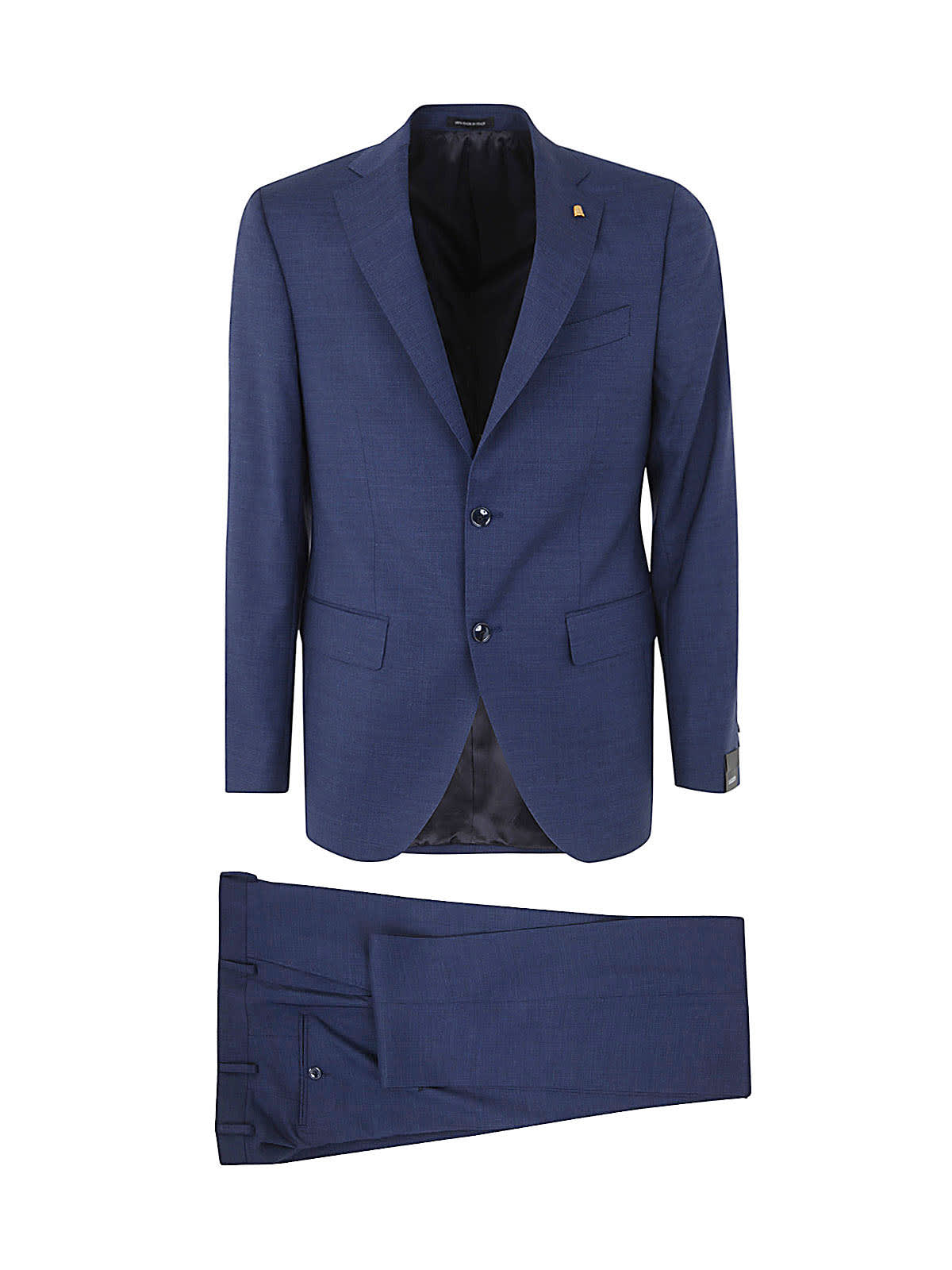 Shop Sartoria Latorre Wool Suit In Blue