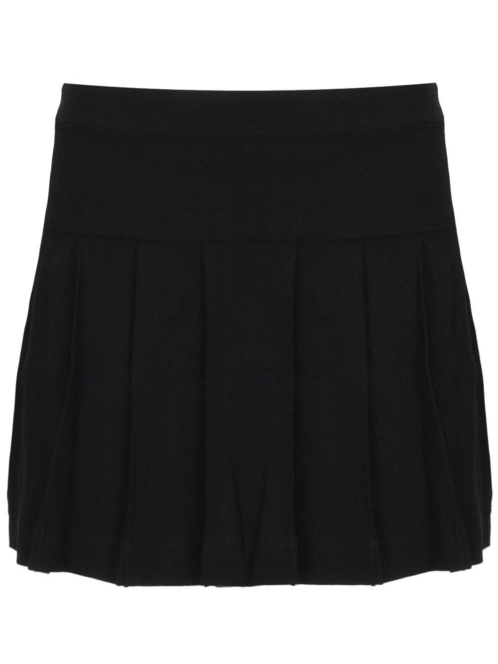 Monogram-embroidered Low-rise Mini Skirt