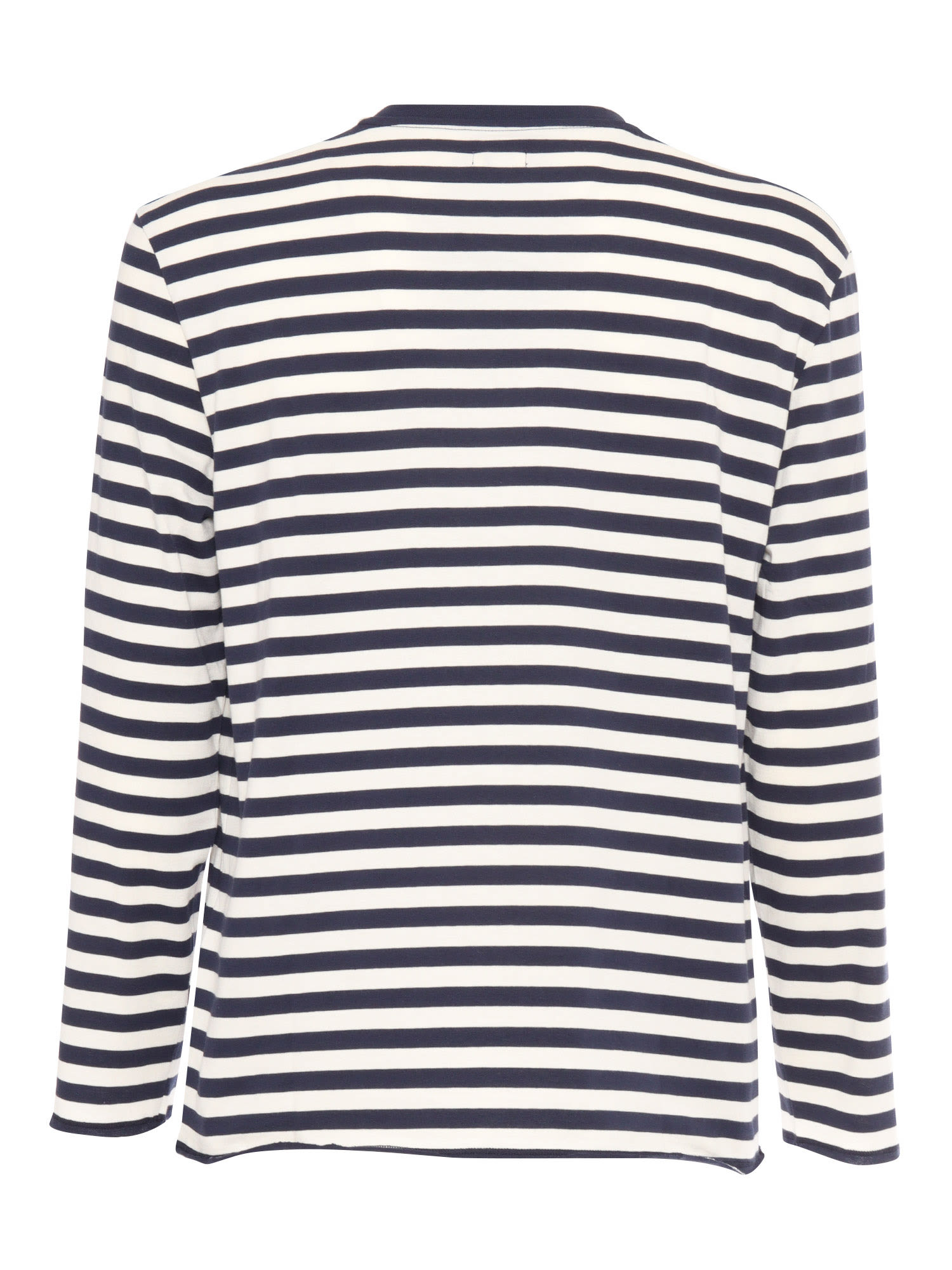 Fay Striped Archive T-shirt In Multicolor