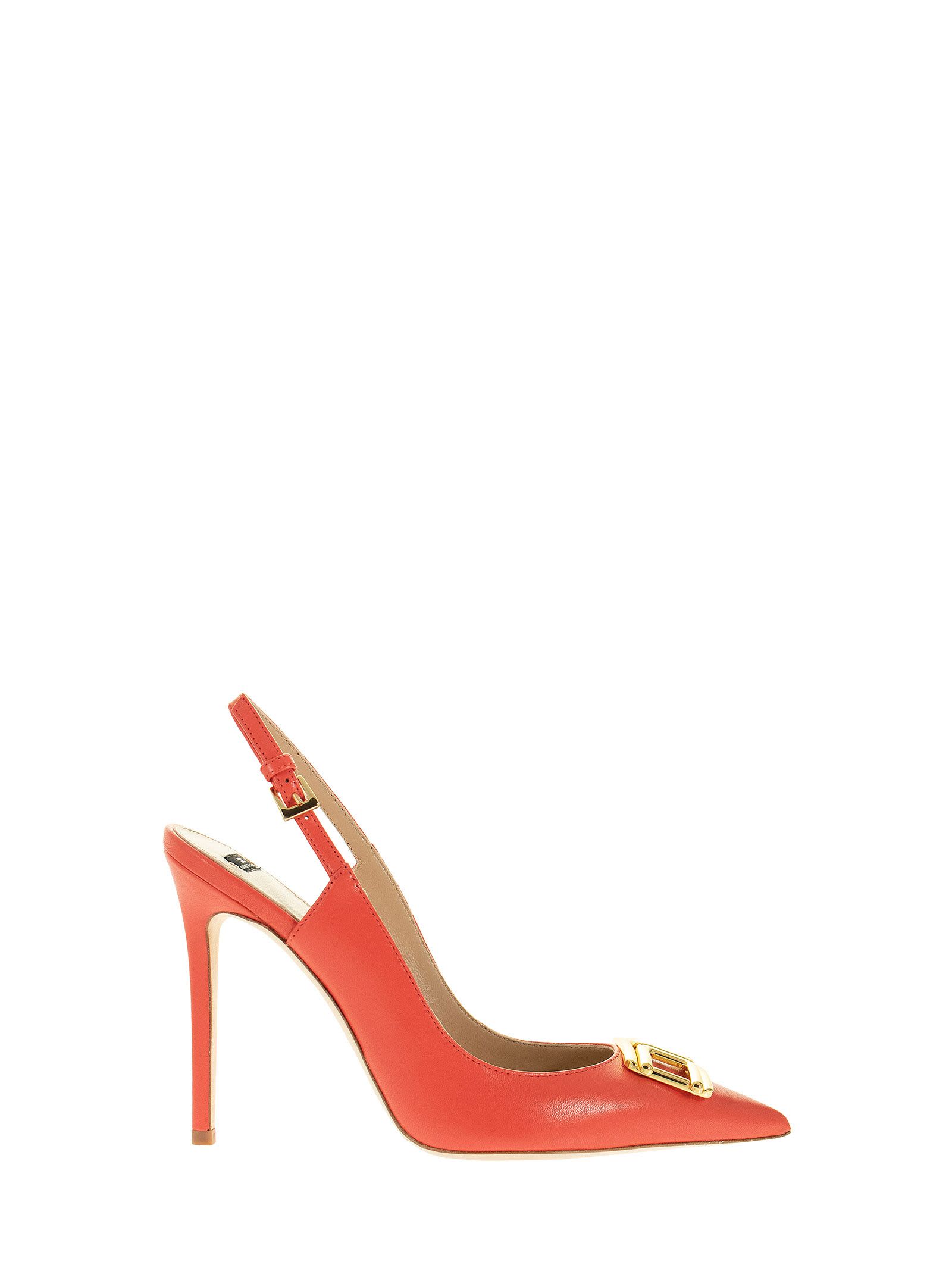 Elisabetta Franchi Sandal With Heel And Closed Toe