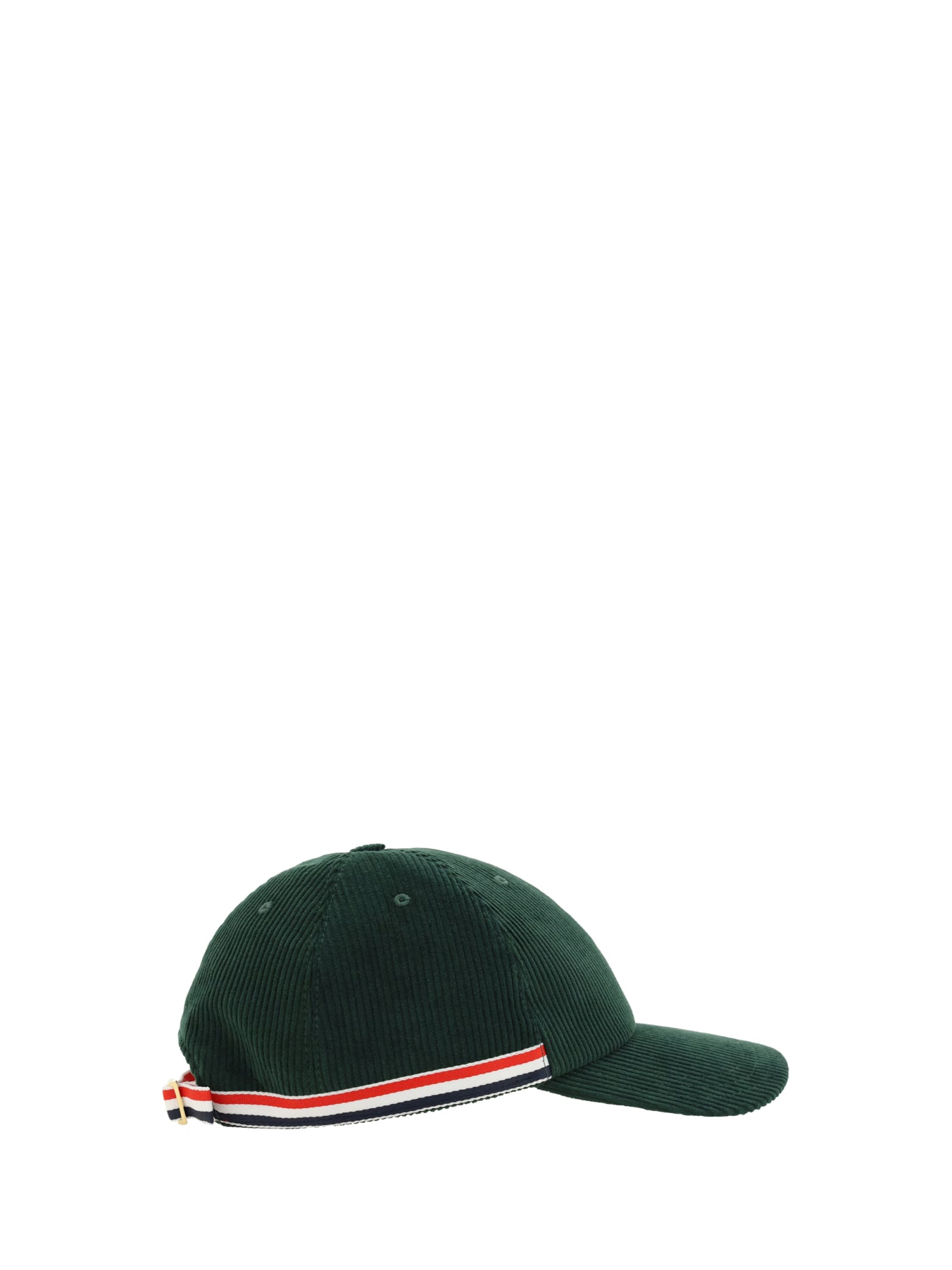 Shop Thom Browne Baseball Cap In Dark Green