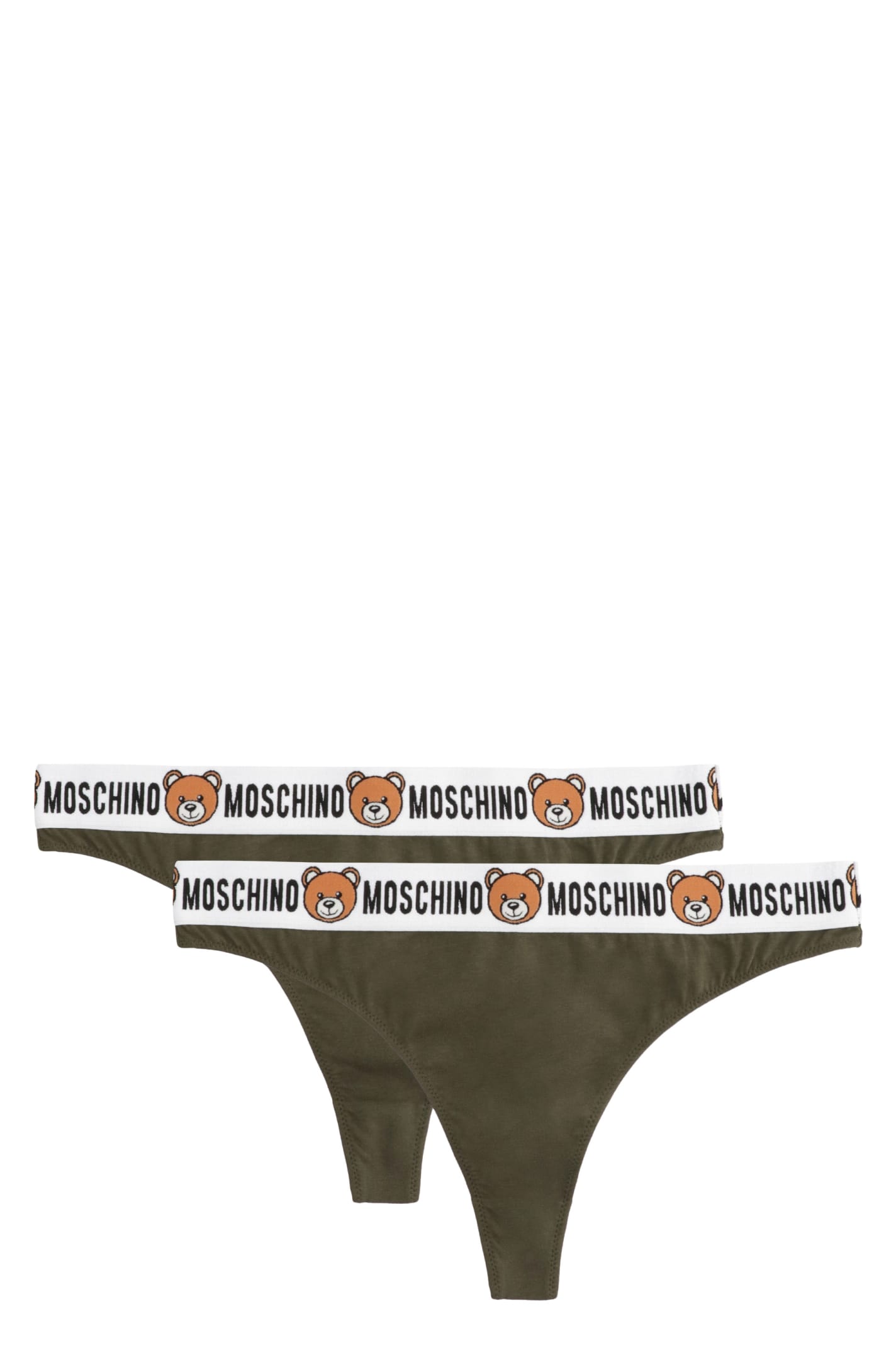 Moschino Set Of Two Logo Band Thong