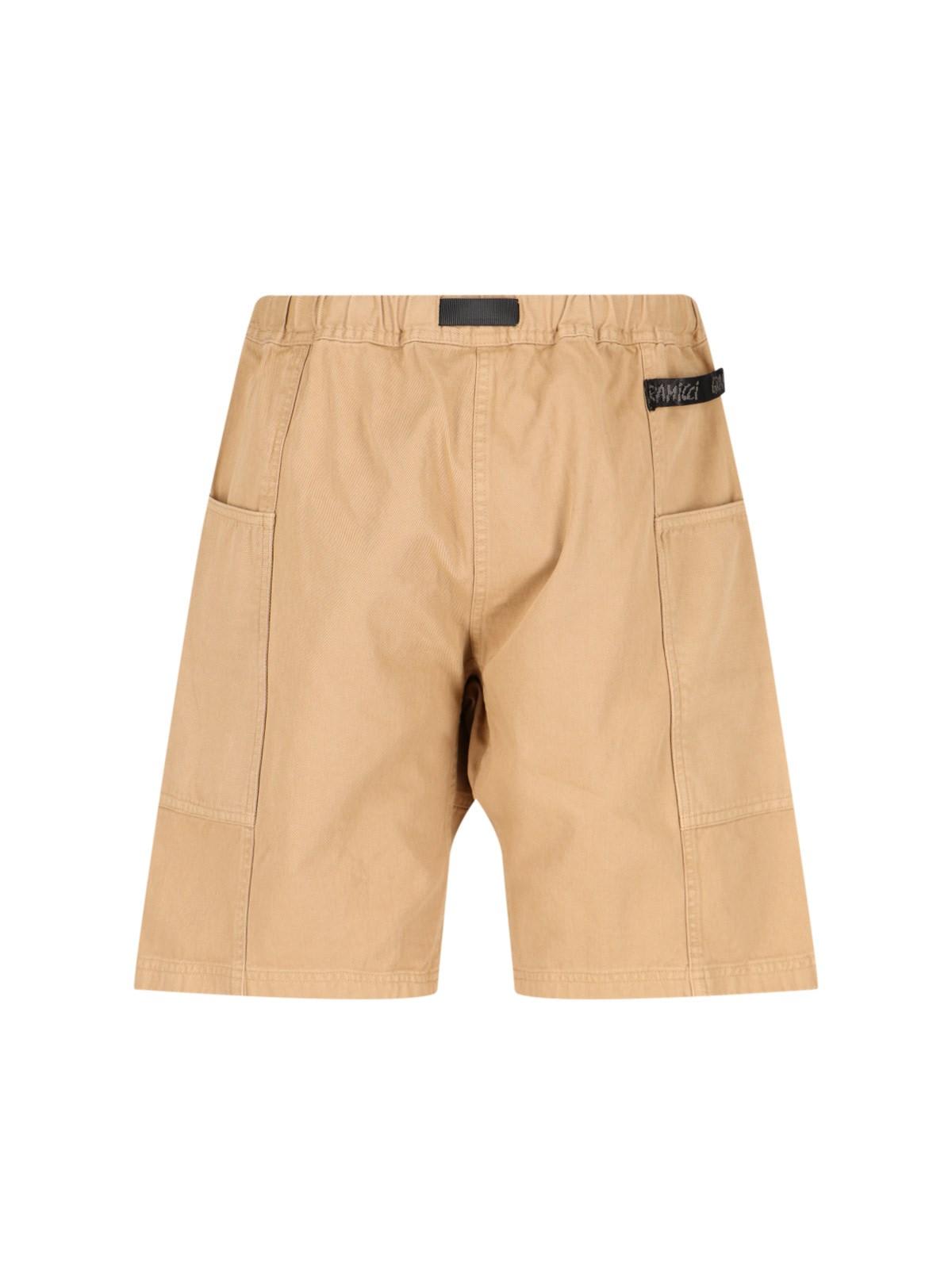 Shop Gramicci Gadget Shorts In Chino