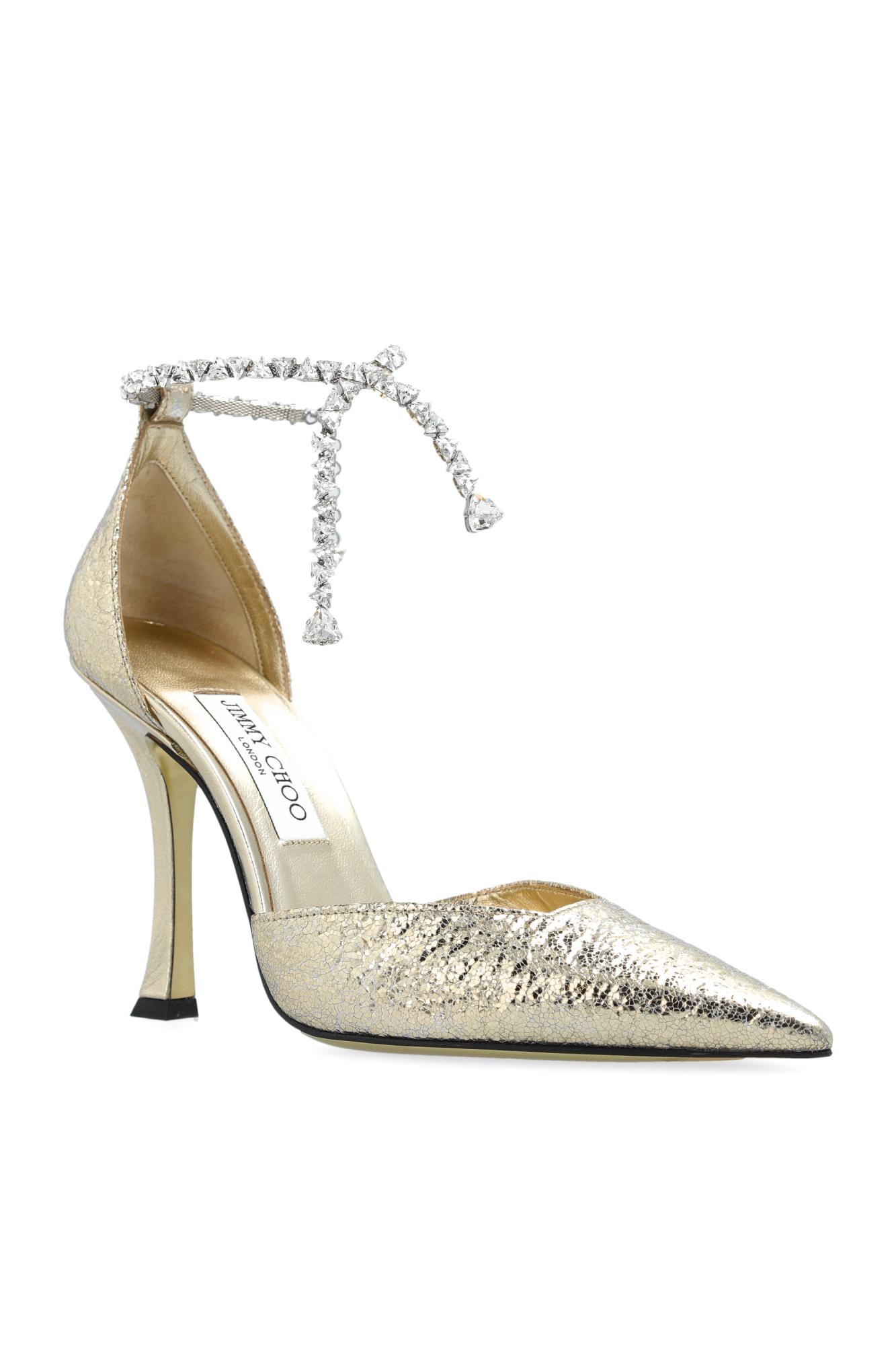 Jimmy Choo High Heels Stevie In Gold