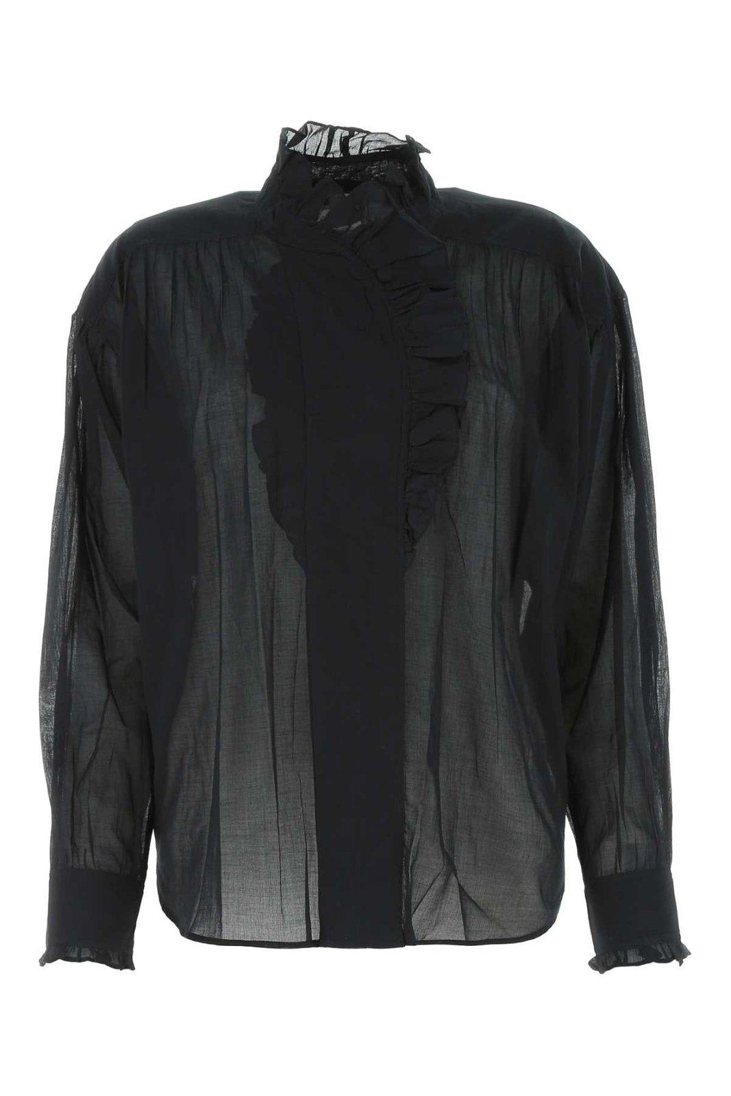 ISABEL MARANT ÉTOILE BUTTONED LONG-SLEEVED SHIRT