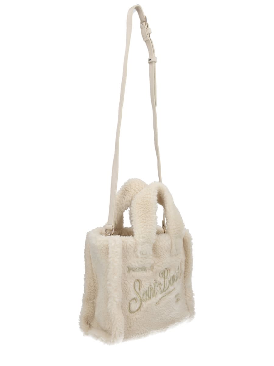 Mc2 Saint Barth Vanity Mini Tote Bag In White