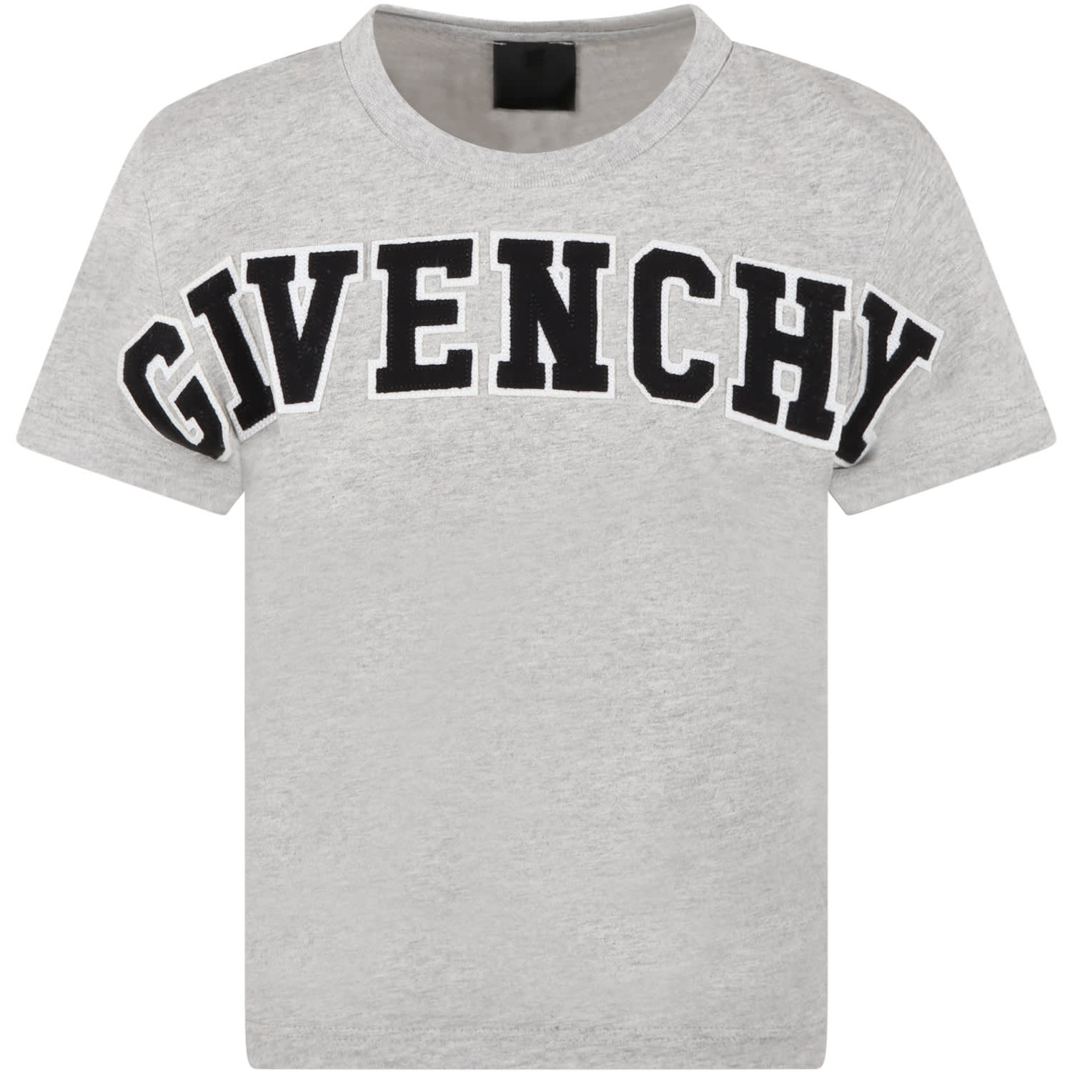 Givenchy Grey T-shirt For Boy With Logo
