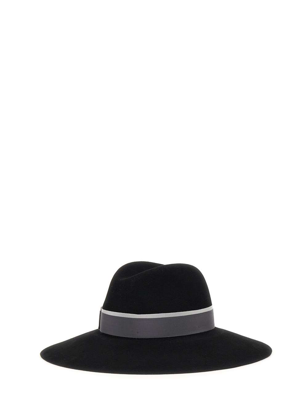 Shop Borsalino Sophie Superfine Wool Hat In Black