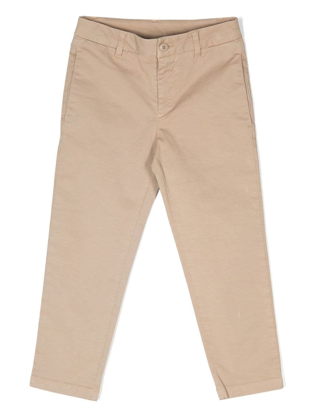 DONDUP BEIGE CHINO TROUSERS