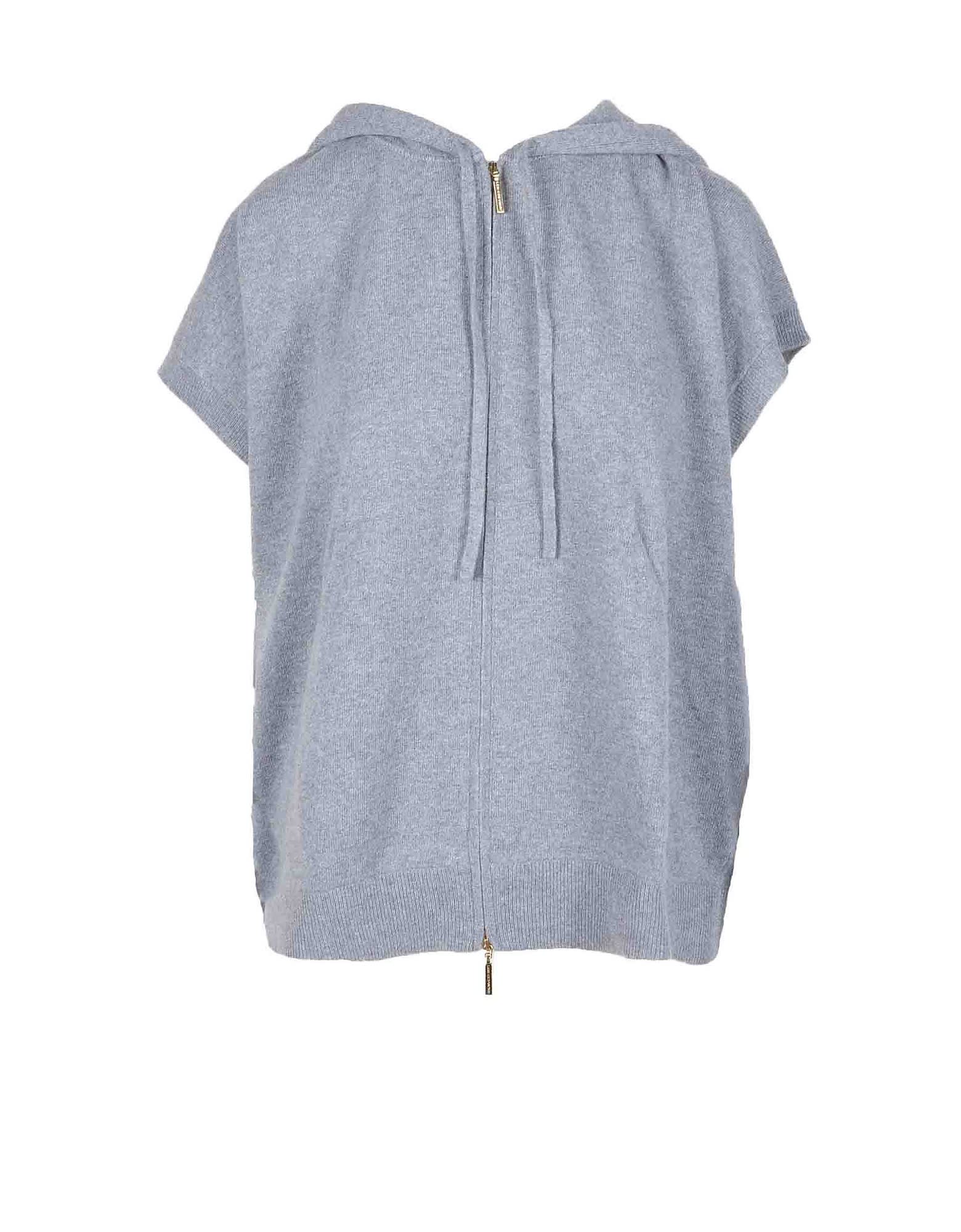 Les Copains Womens Gray Sweater