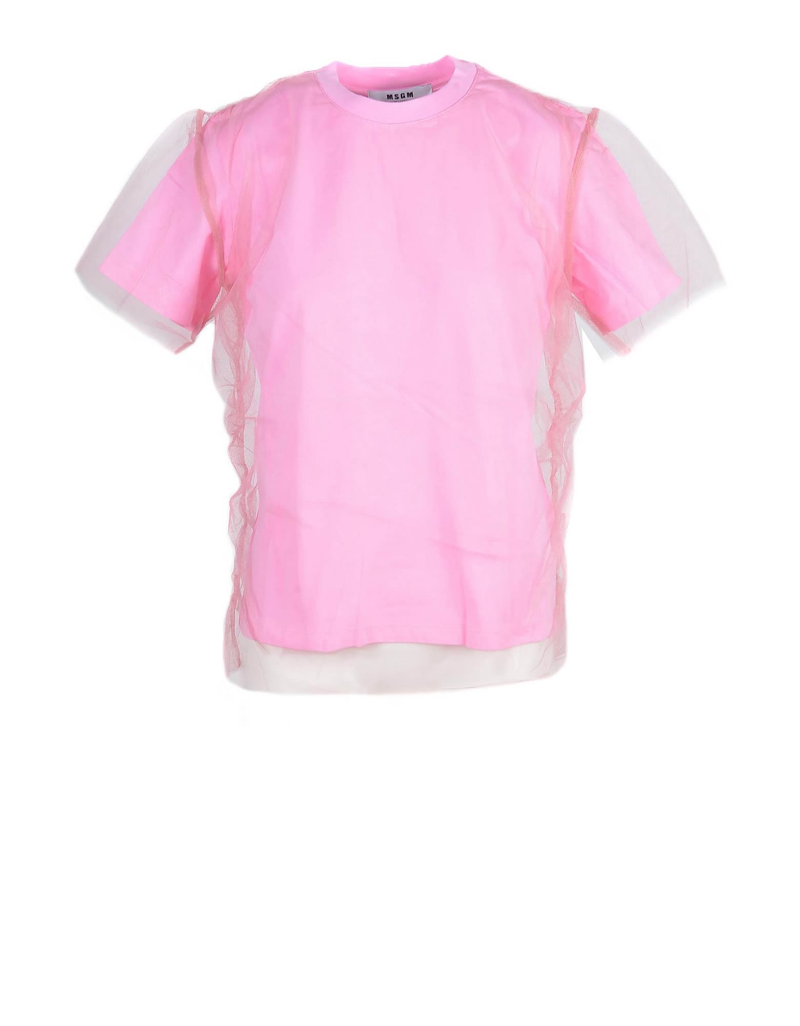 MSGM Womens Pink T-shirt