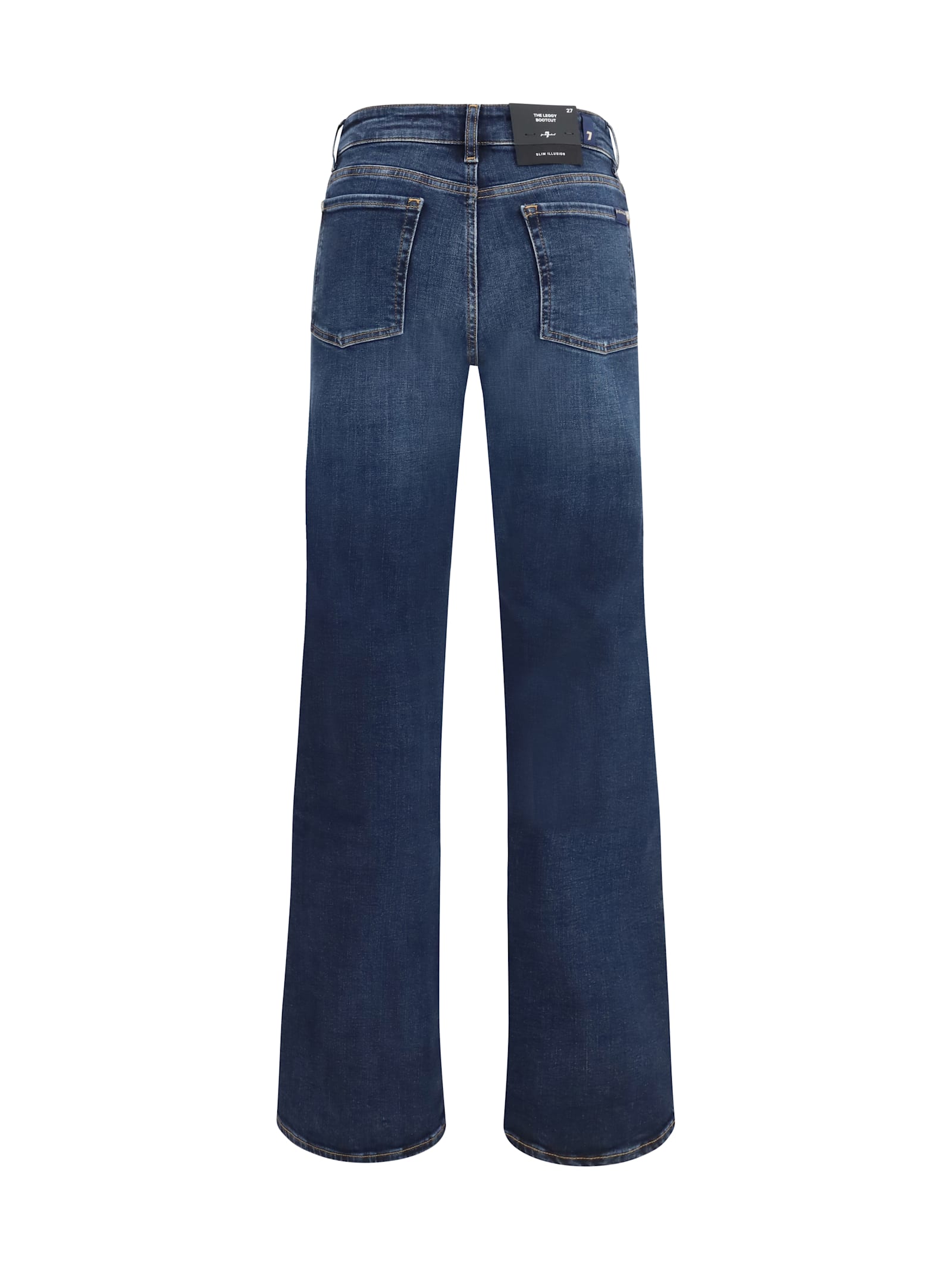 7 For All Mankind Slim Illusion Bootcut Jeans In Multi
