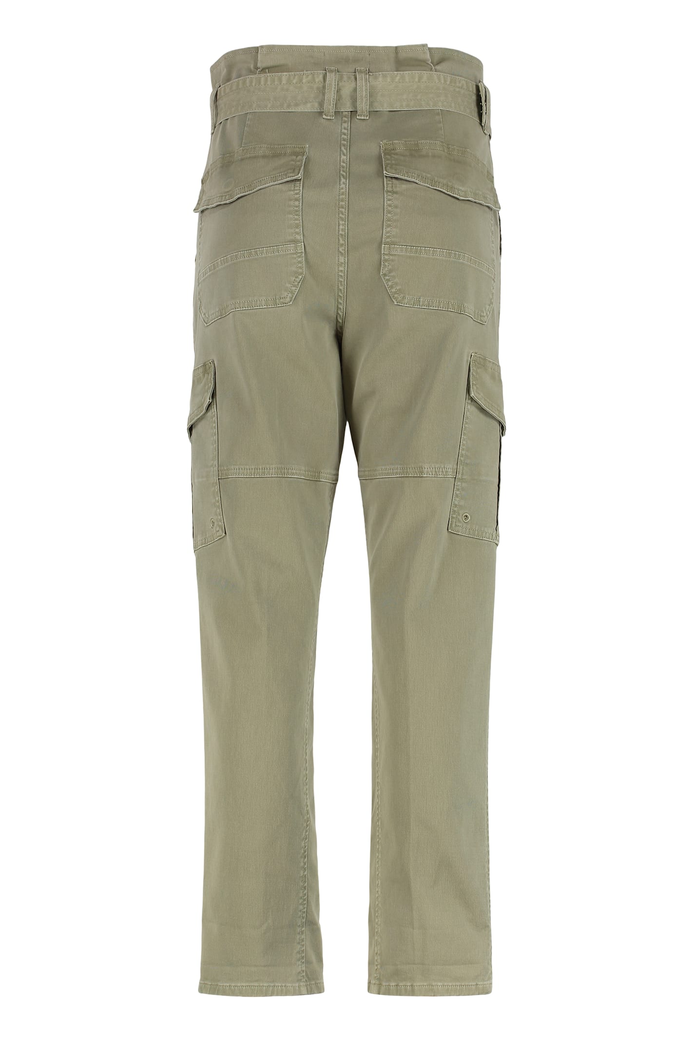 FRAME STRETCH COTTON CARGO TROUSERS