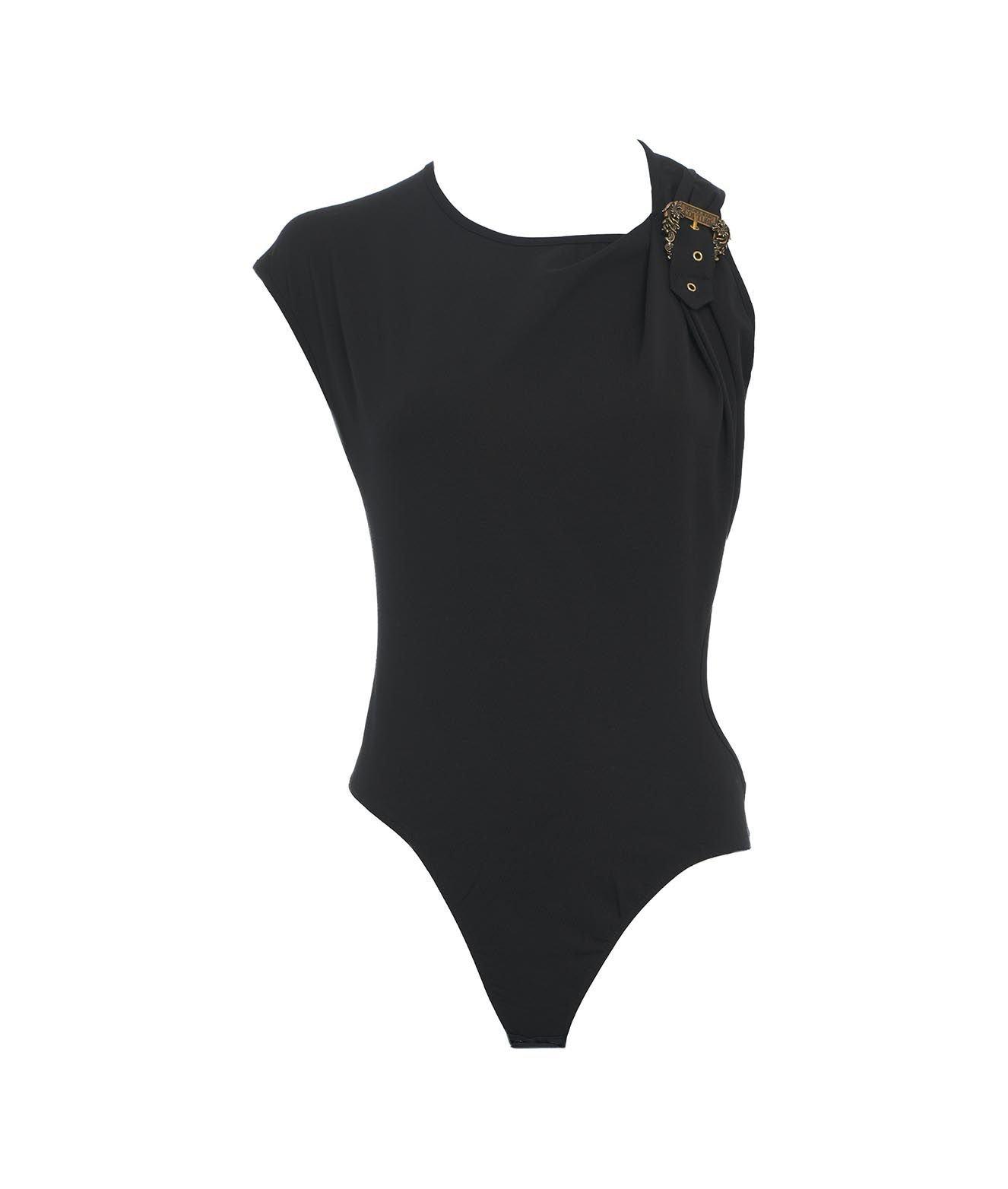 VERSACE JEANS COUTURE CUT-OUT DETAILED BODYSUIT