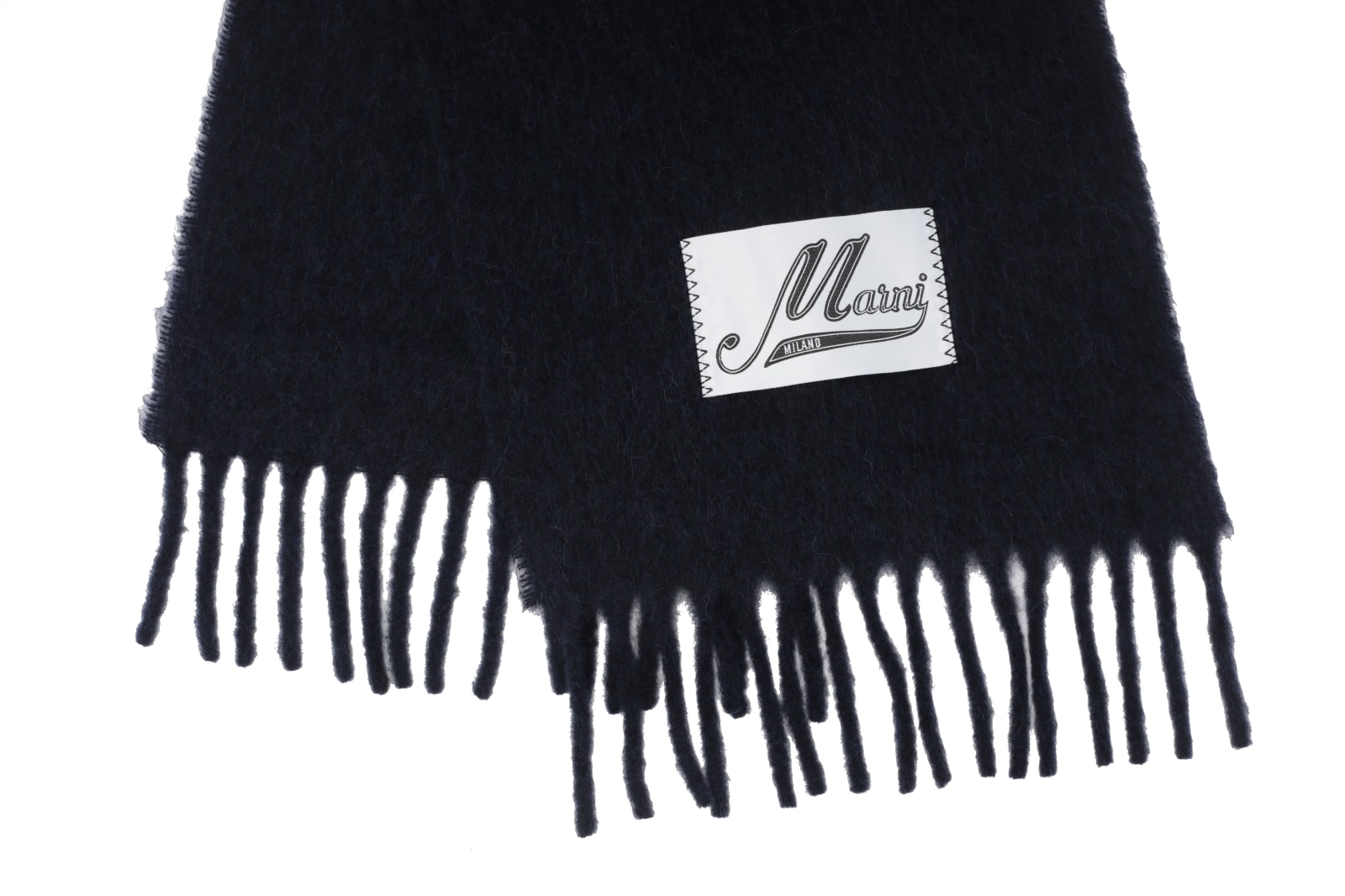 Shop Marni Scarf In Black