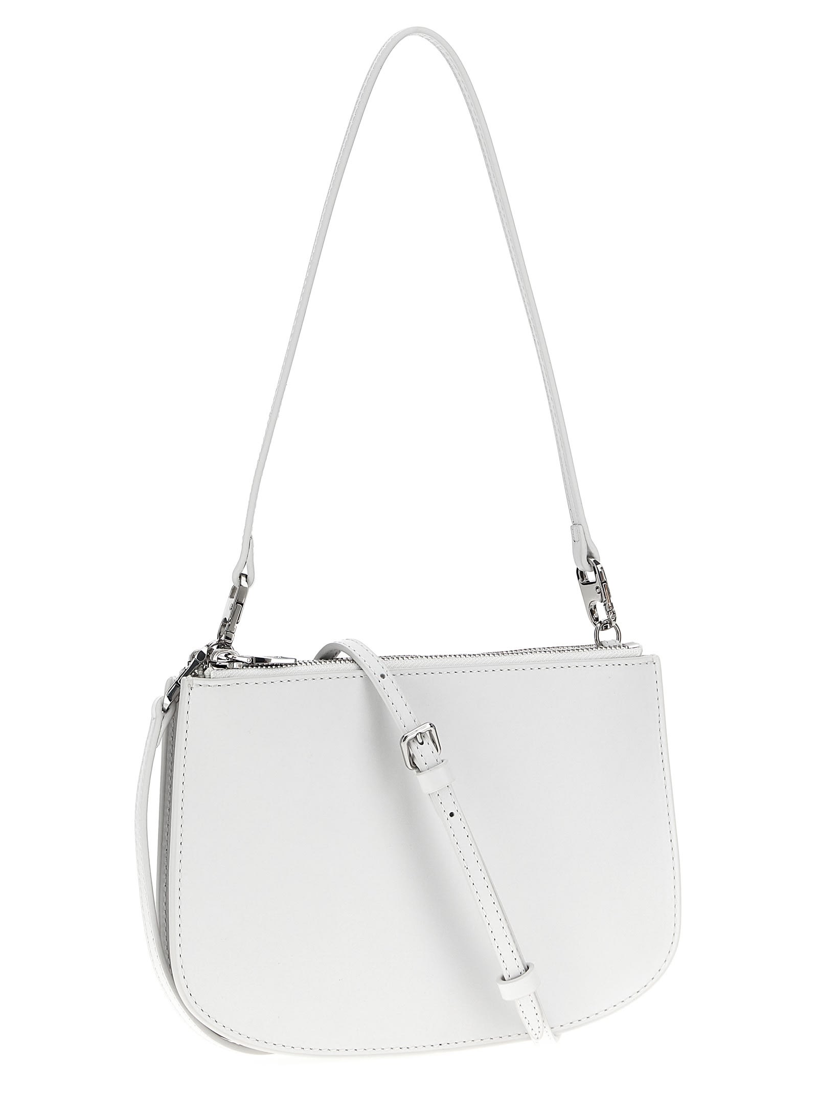 Diesel 1dr Twin Shoulder Bag In White