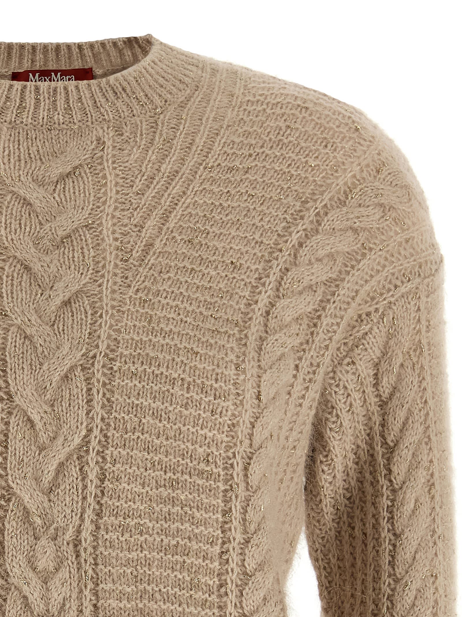 Max Mara Crasso Sweater In Brown