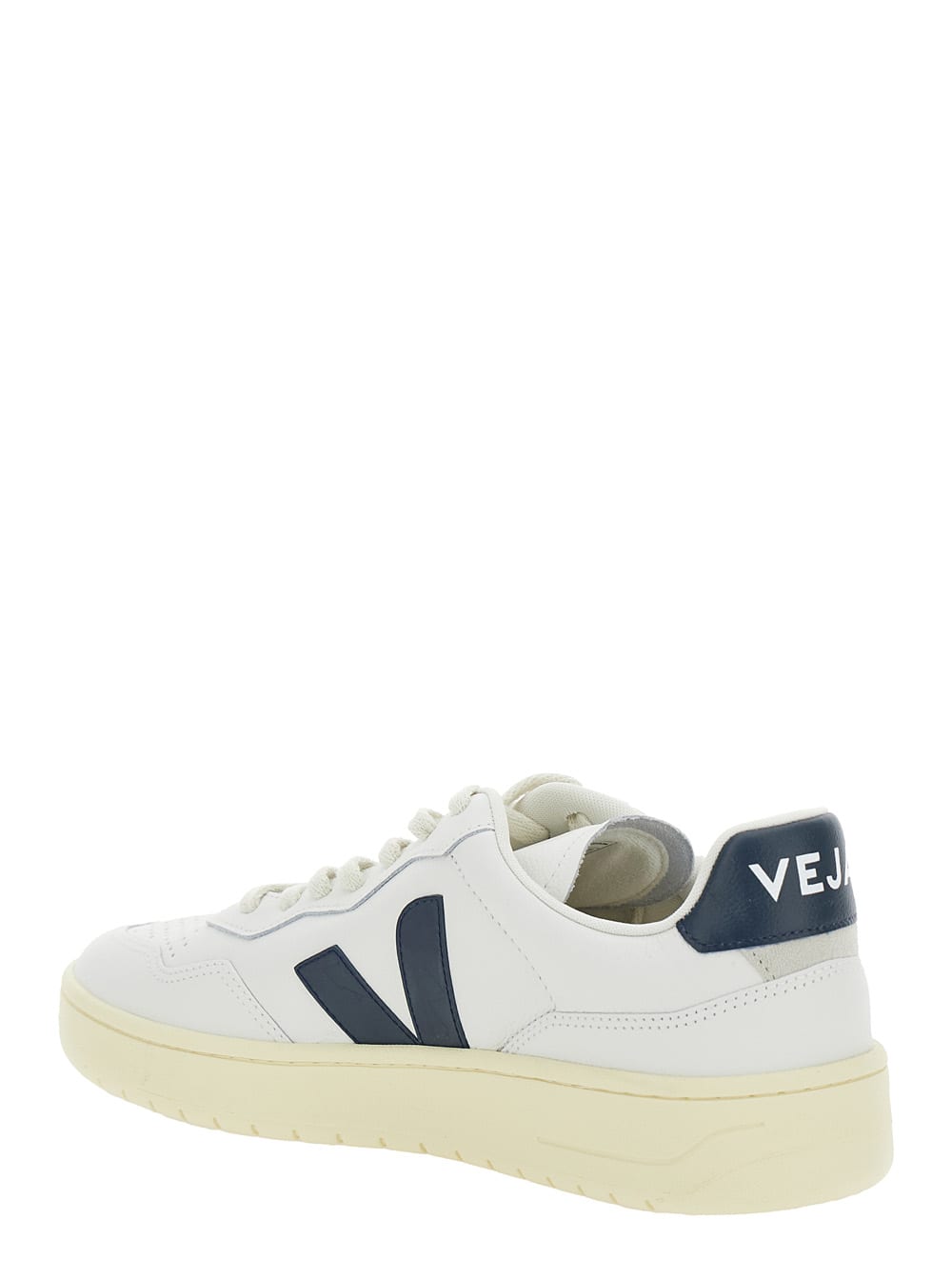 Veja V-90 Man Sneakers White Size 9 Leather In White